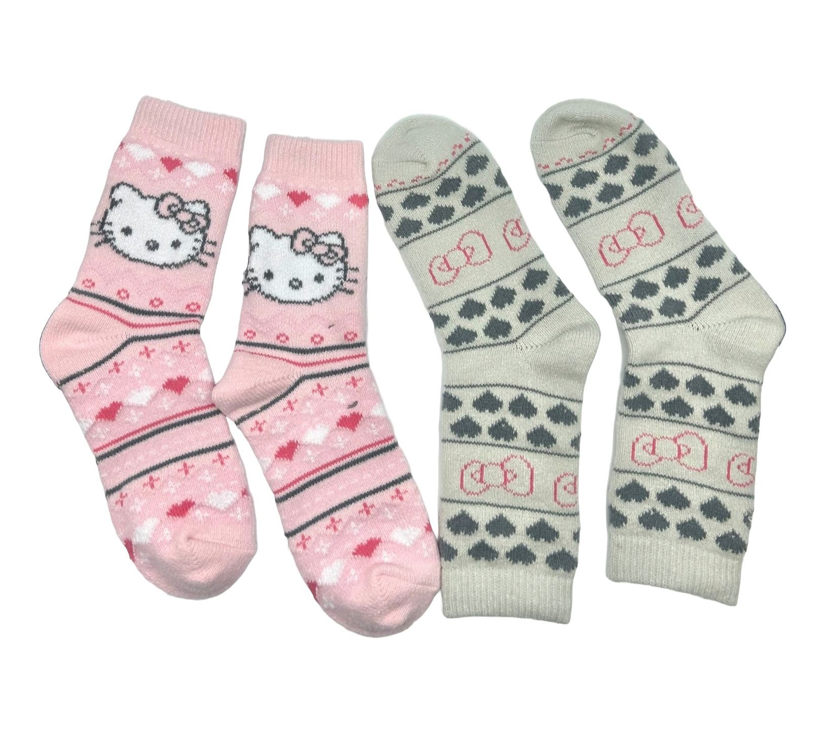 Ladies' Set of 2 Character Butter Boot Socks