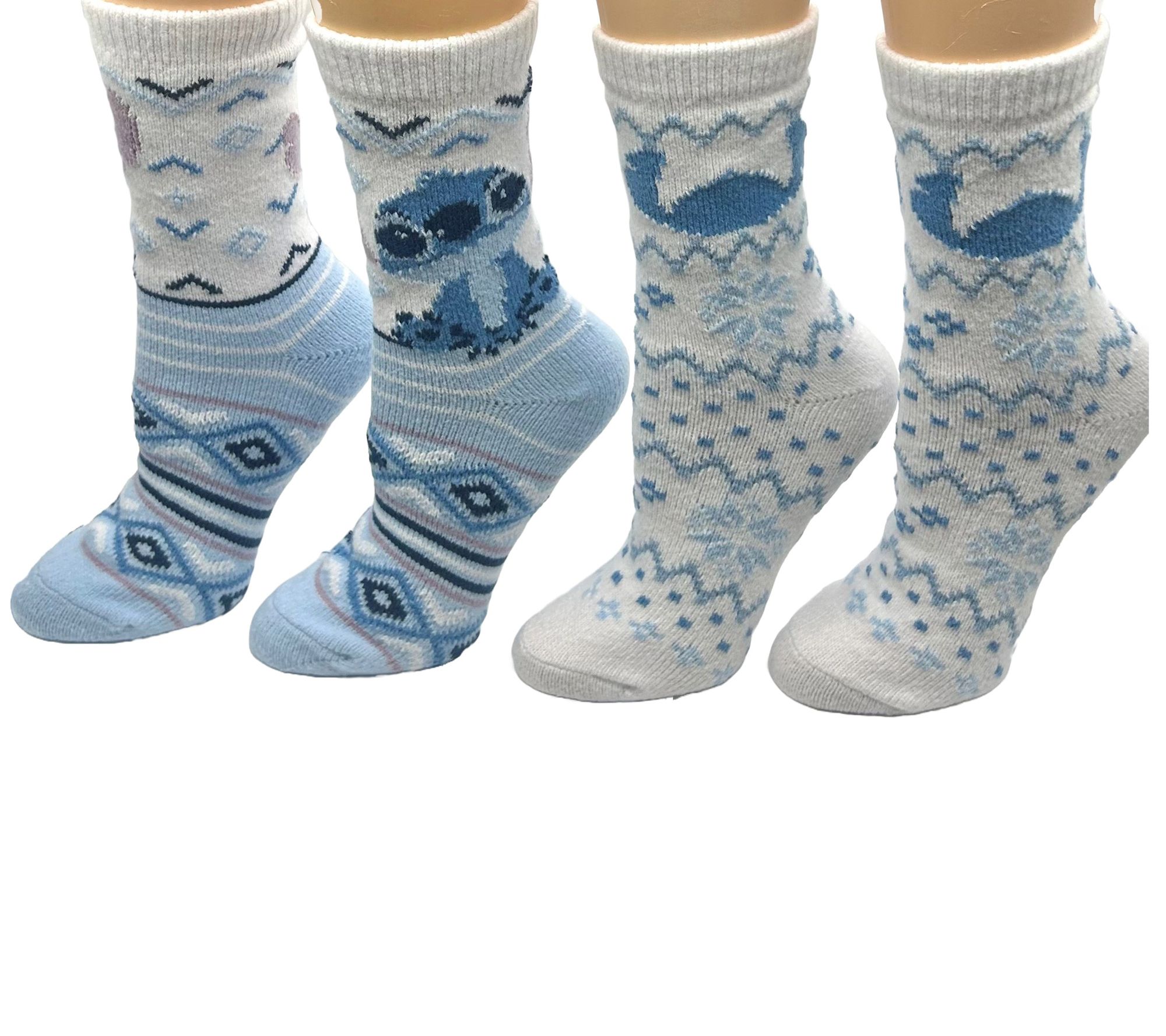 Ladies' Set of 2 Character Butter Boot Socks