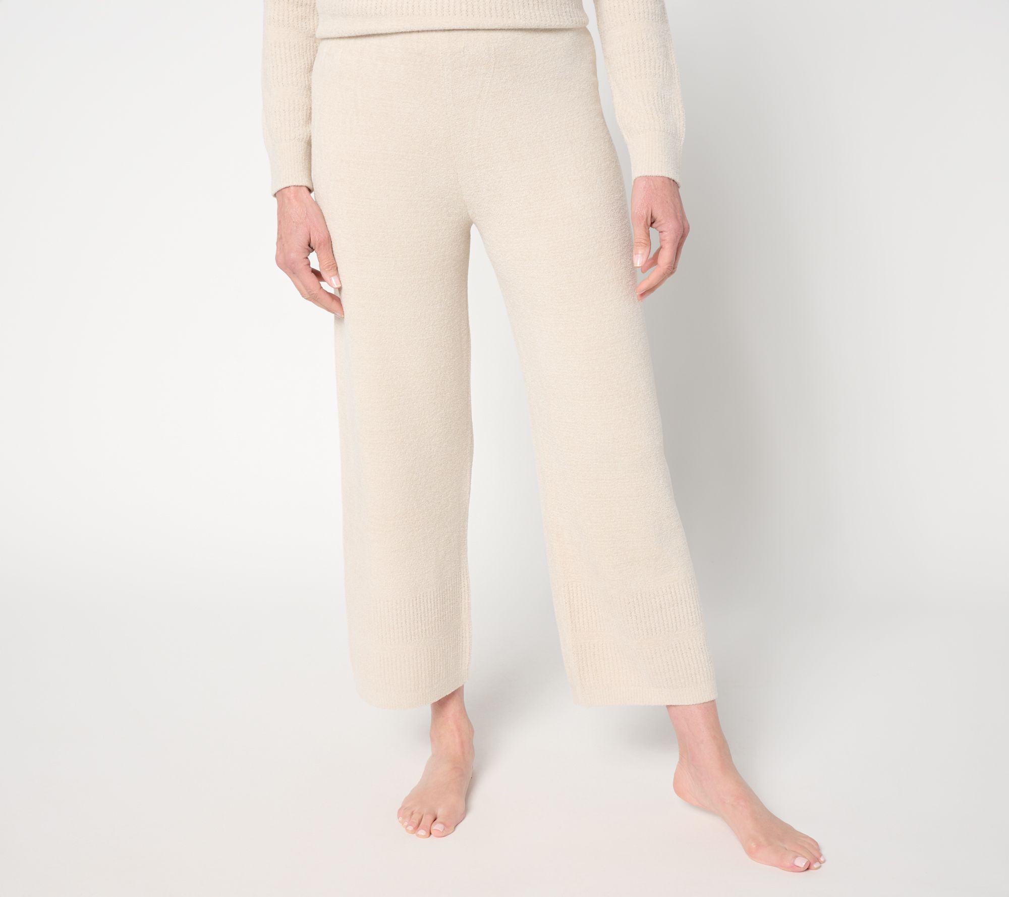 Barefoot Dreams Tall CozyChic Ultra Lite Stripe Cuff Crop Pant