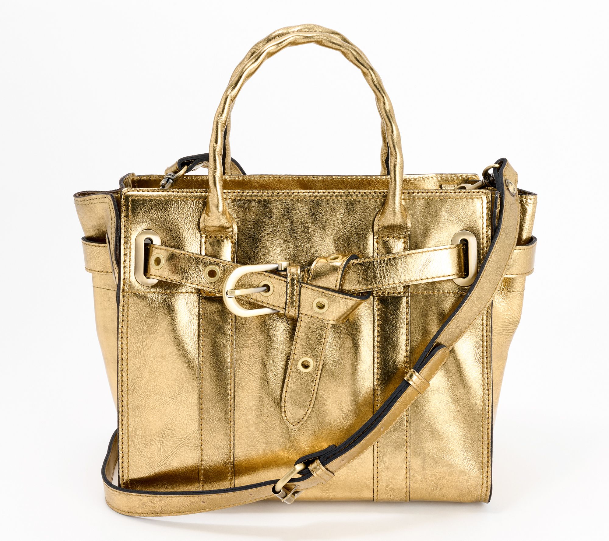 Patricia Nash Leather Discovery Attica Satchel