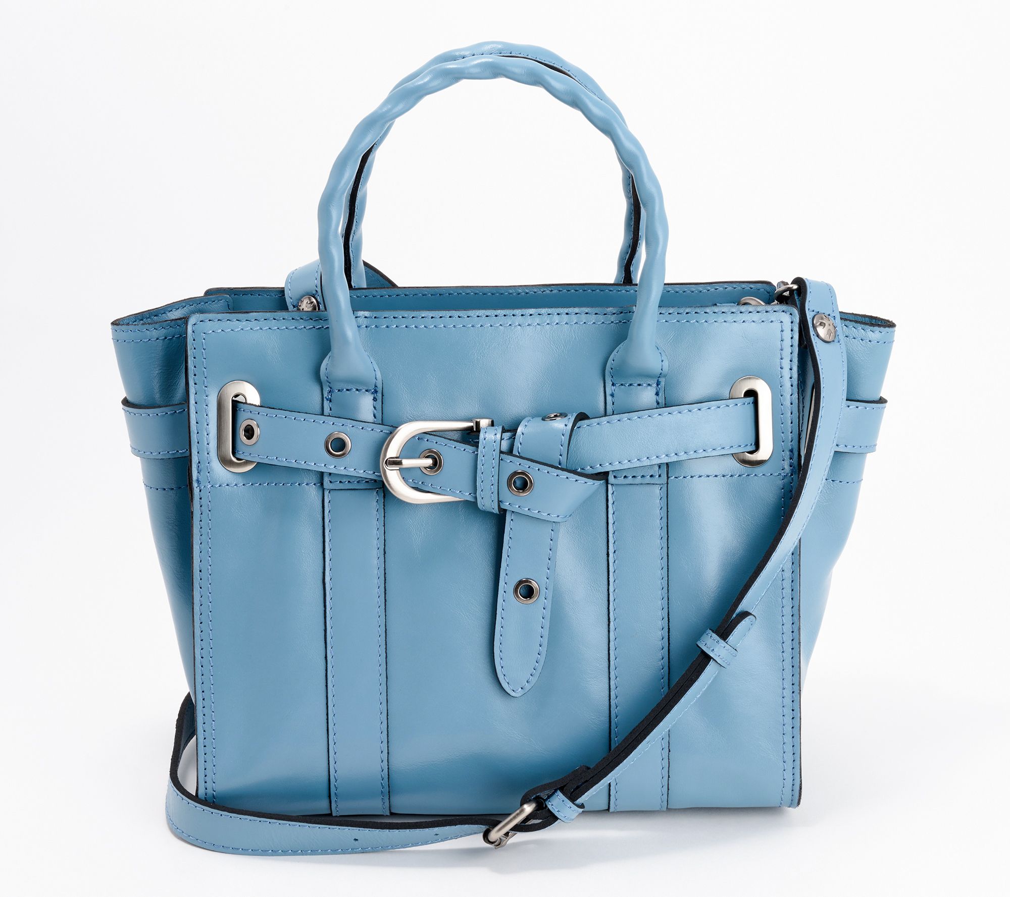 Patricia Nash Leather Discovery Attica Satchel