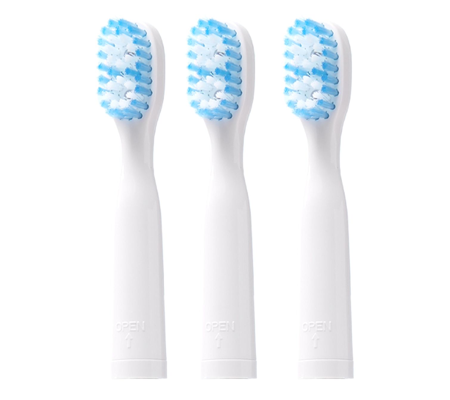 Smileactives Vibrite BLUE Set of 3 ReplacementBrush Heads