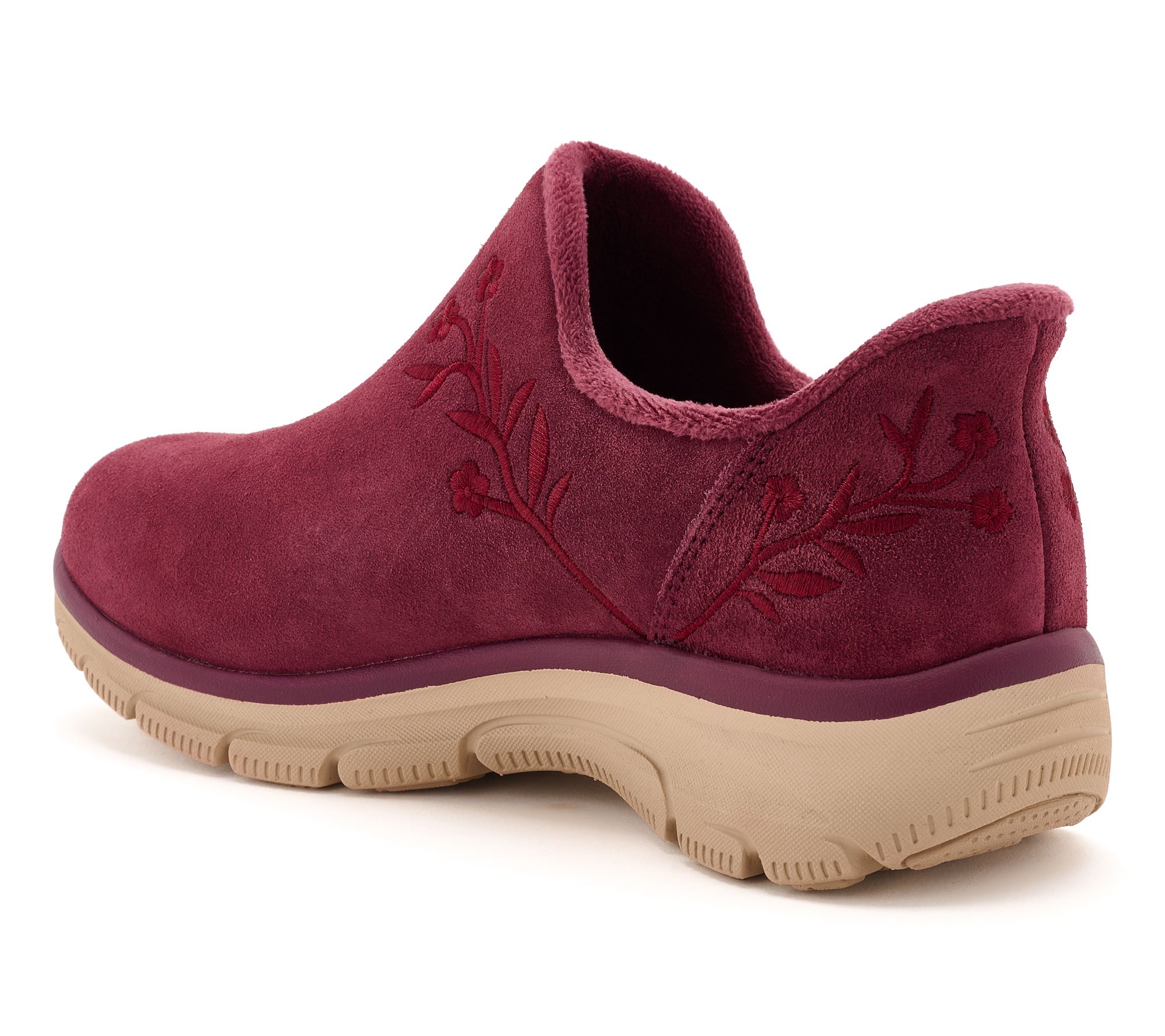 Skechers Slip-ins Embroidered Easy Going Shoes - QVC.com