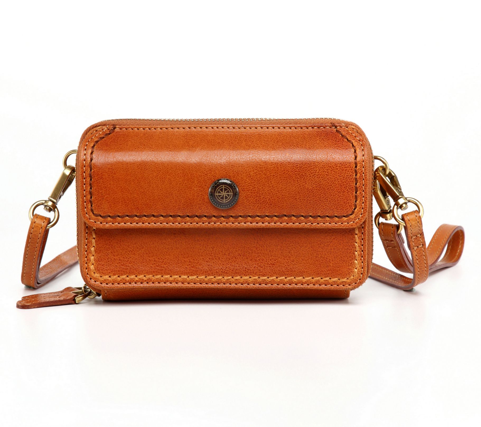Old Trend Northwood Convertible Leather Phone Wallet Crossbody