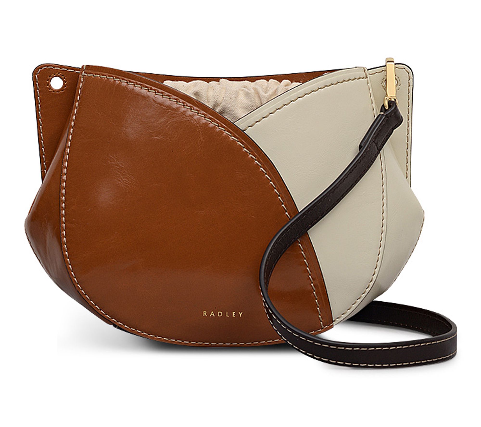 RADLEY London Tulip Street Leather Drawstring Crossbody - QVC.com