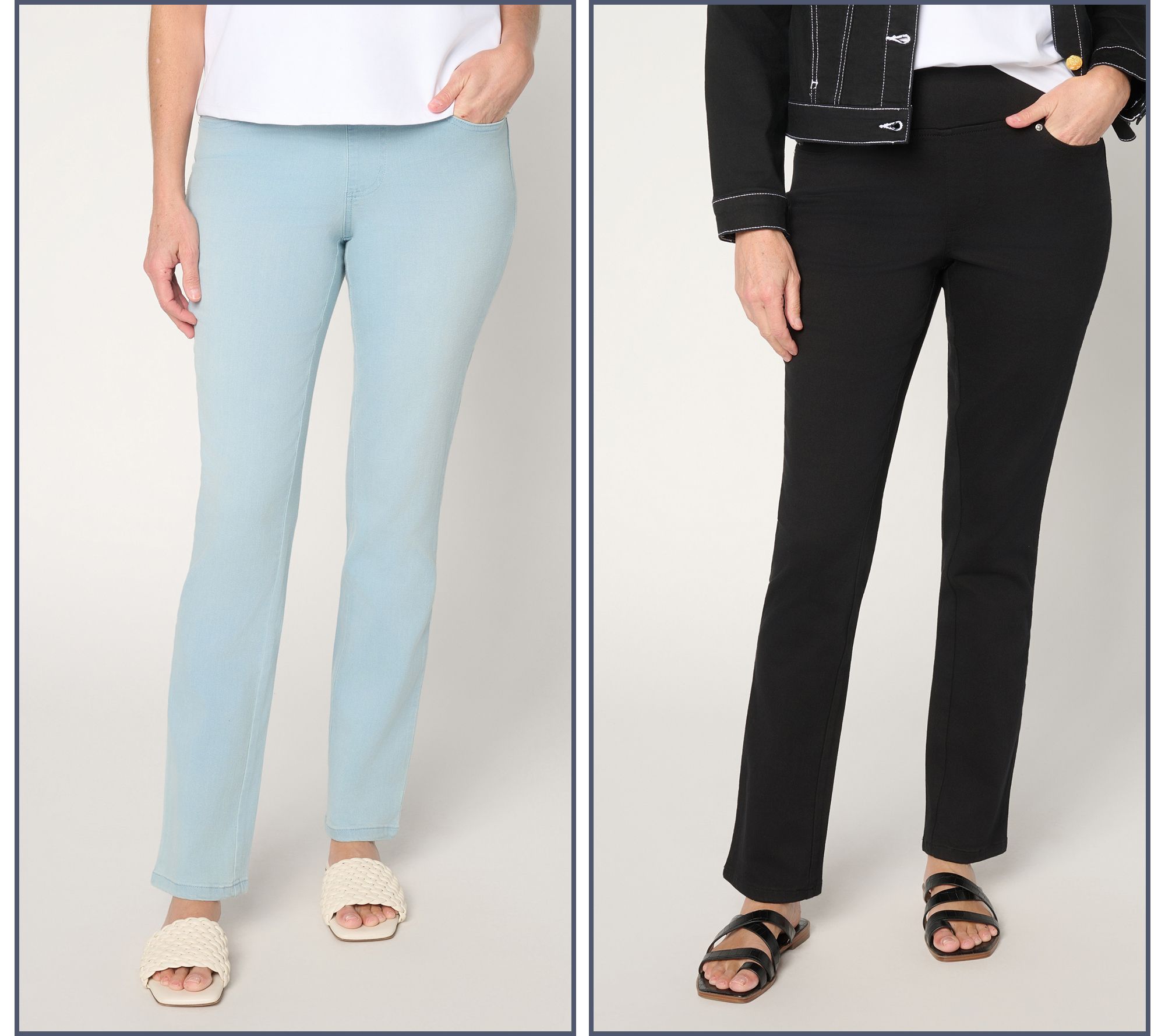 Belle by Kim Gravel Primabelle Straight Leg Jean