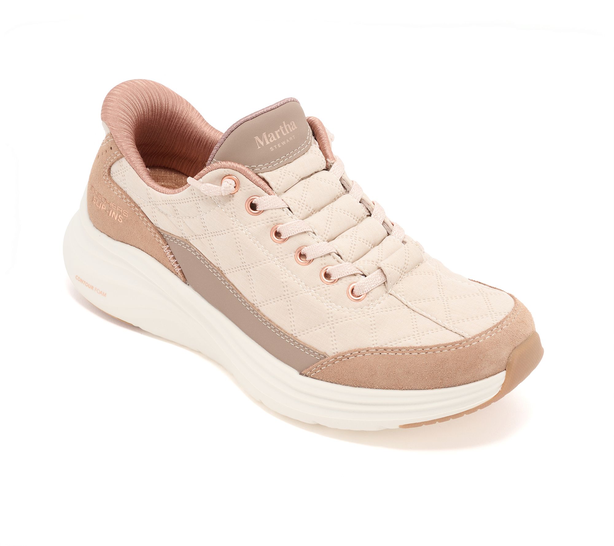 Martha Stewart X Skechers Slip-ins Cozy Fit Contour Foam Sneakers