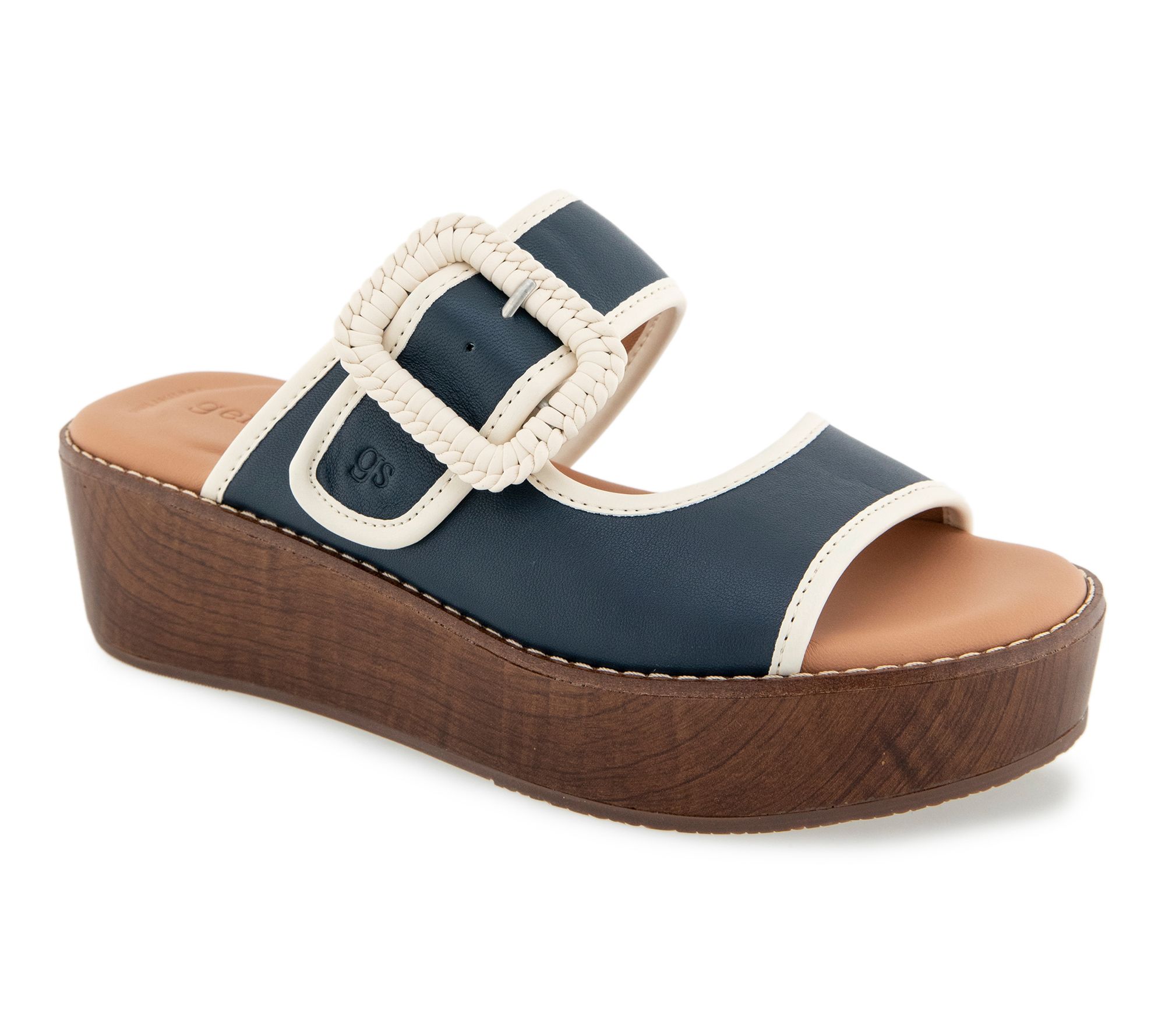 Gentle Souls by Kenneth Cole Leather Platform Sandals-Vadylin