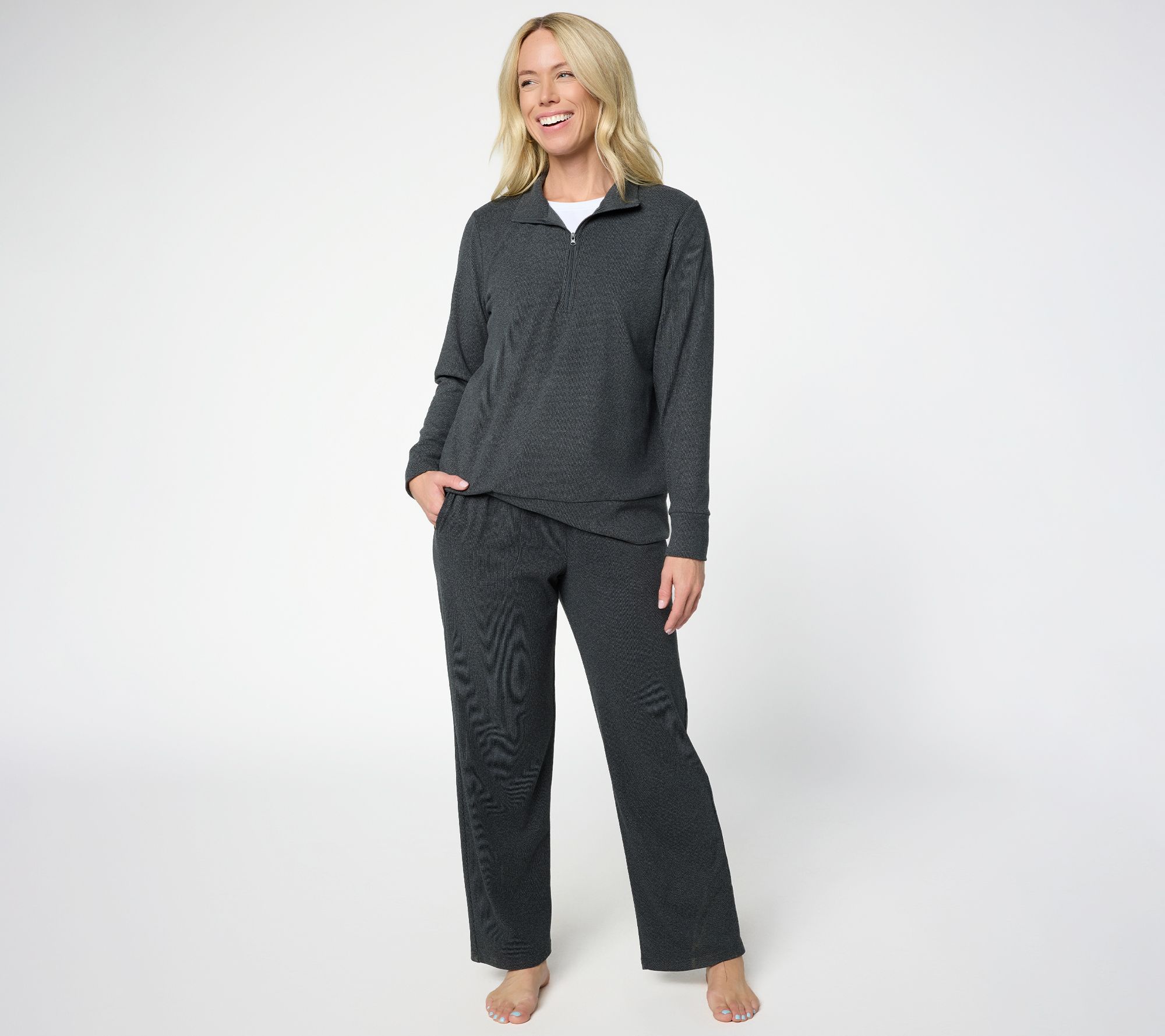 Berkshire Homewear Regular 1/4 Zip & Pant Lounge Set