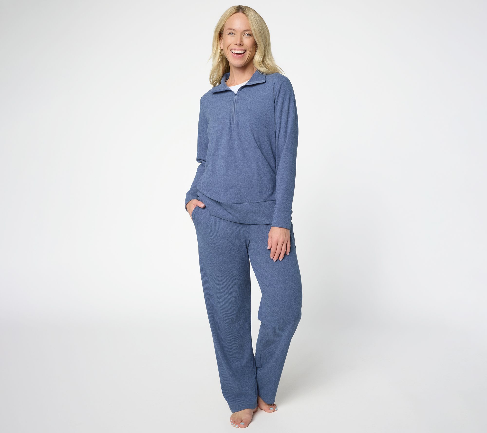 Berkshire Homewear Regular 1/4 Zip & Pant Lounge Set