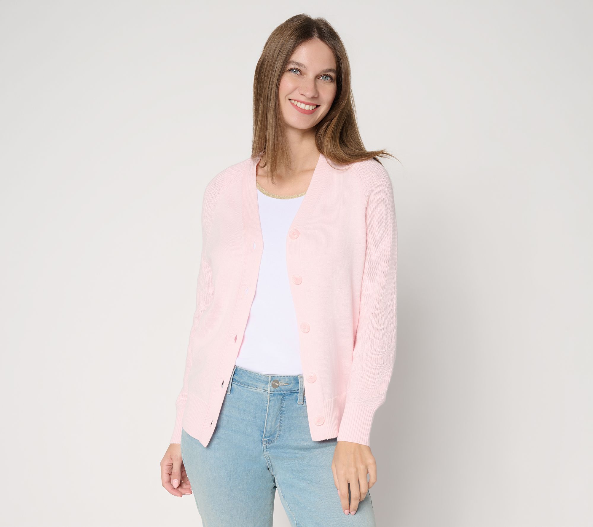 "As Is" Belle by Kim Gravel Pale by Comparison Cardigan