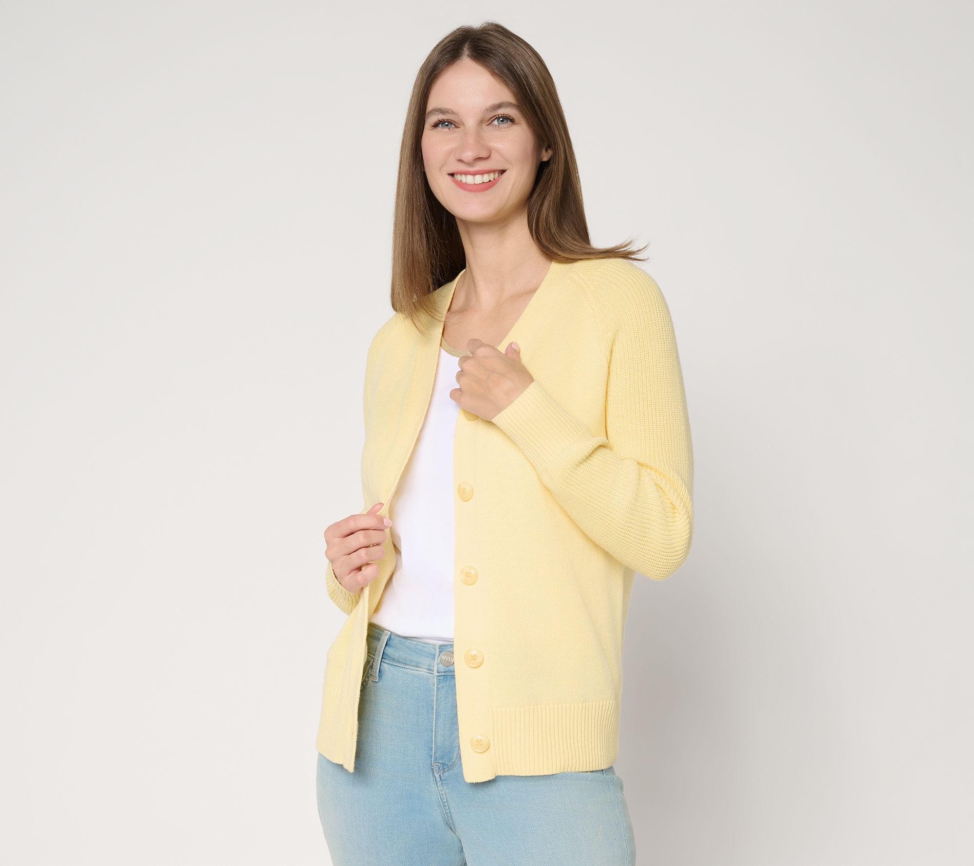 "As Is" Belle by Kim Gravel Pale by Comparison Cardigan