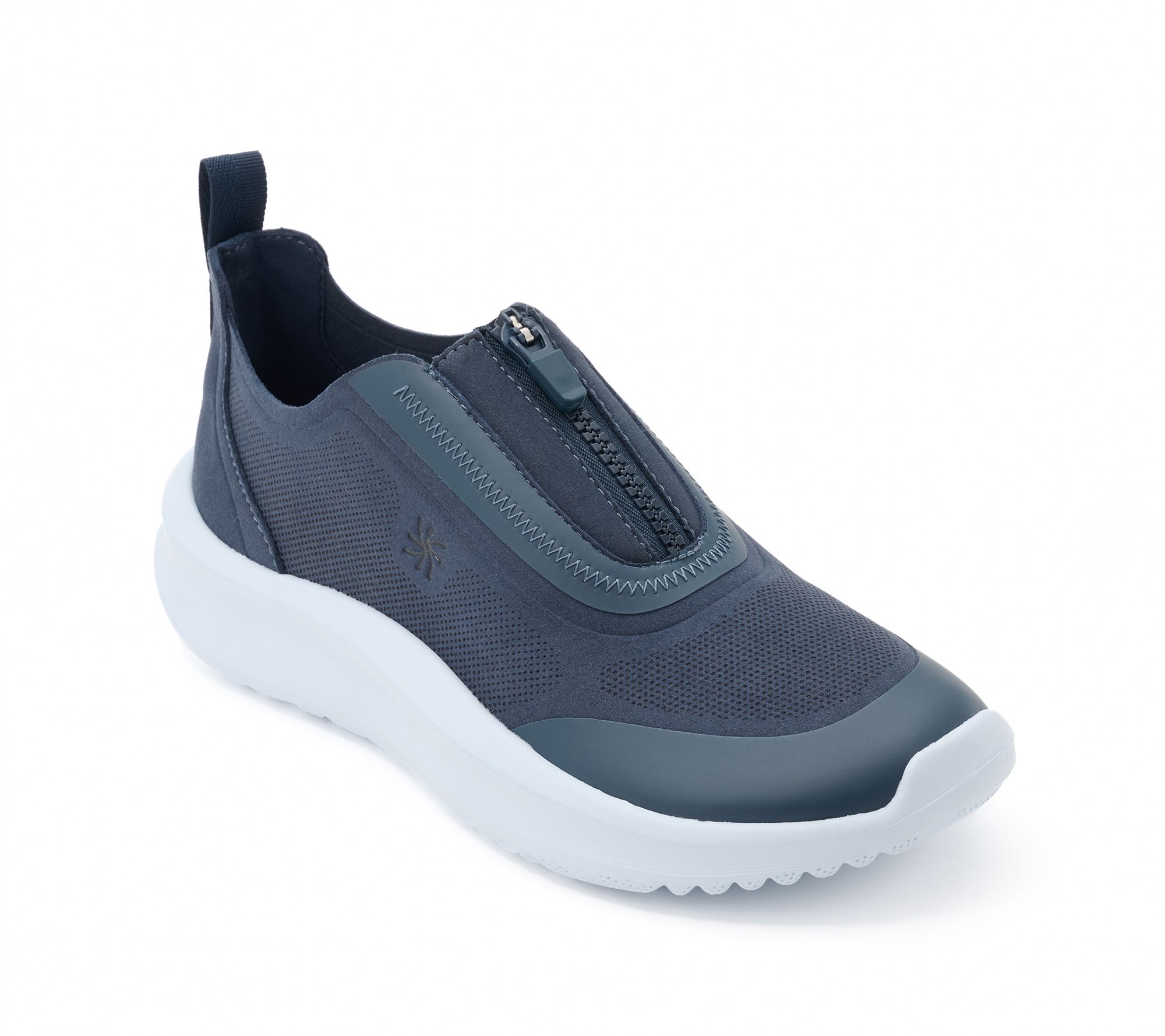 Clarks Cloudsteppers Zip-Up Slip-Ons -Solevana Bay