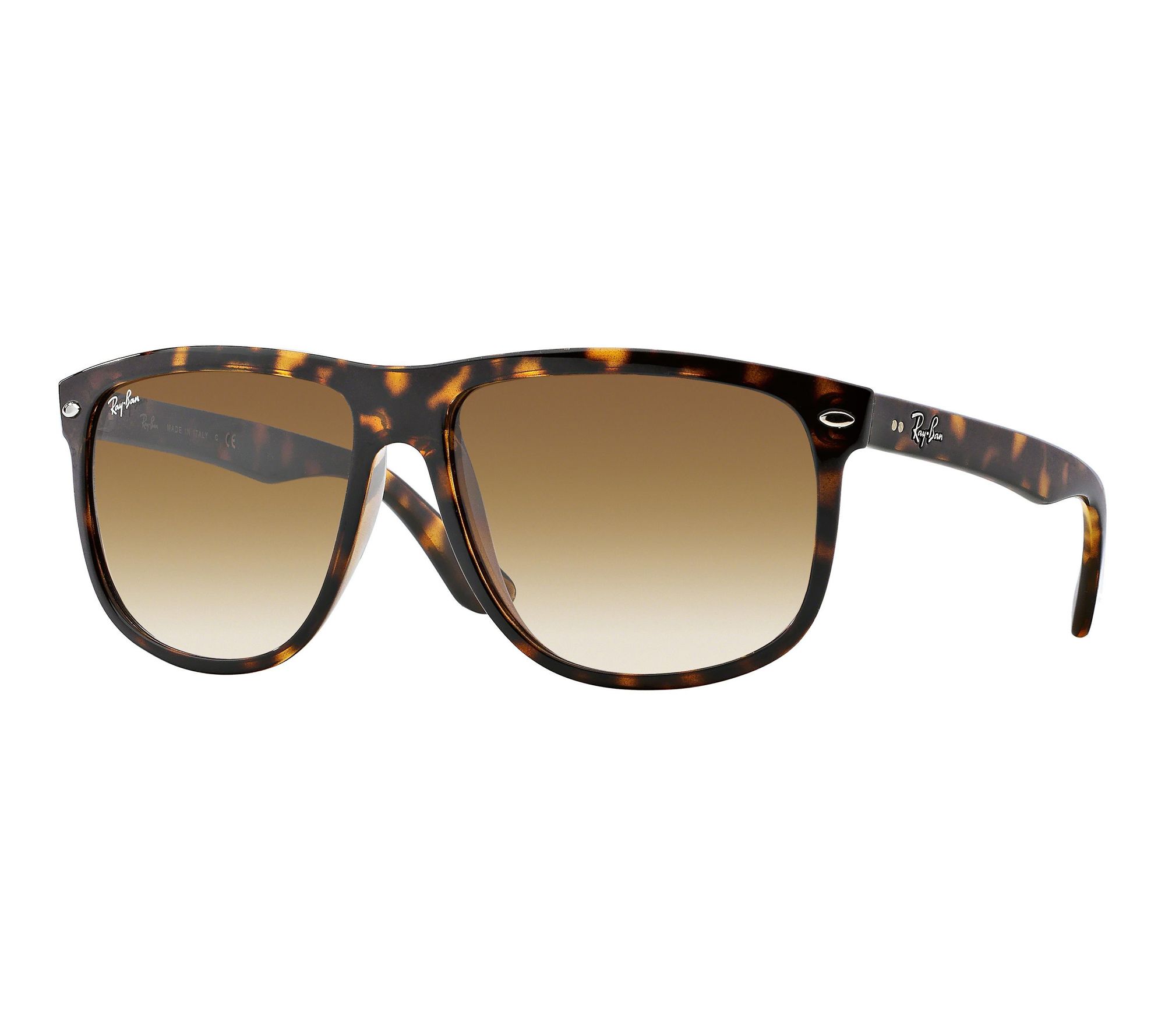 Ray-Ban Boyfriend Sunglasses- Polished LightHavana/Brown-60mm