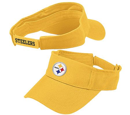 NFL Pittsburgh Steelers Basic Logo Alternate Visor 