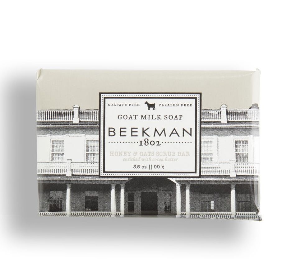 Beekman 1802 3.5-oz Goat Milk Scrub Bar, Honey & Oats 