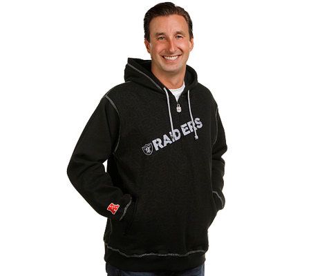 NFL Offensive Tackle Raiders Off Shoulder Sweatshirt - White