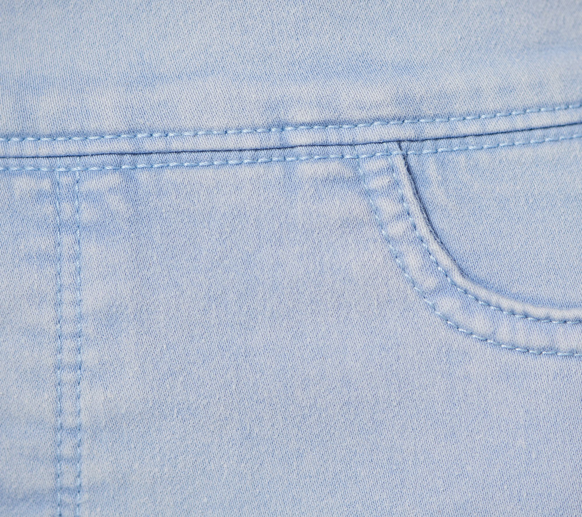 Denim&Co, Jeans, Denim Co Regular Comfy Knit Acid Wash Crop Jeans Black  Sz M A39883