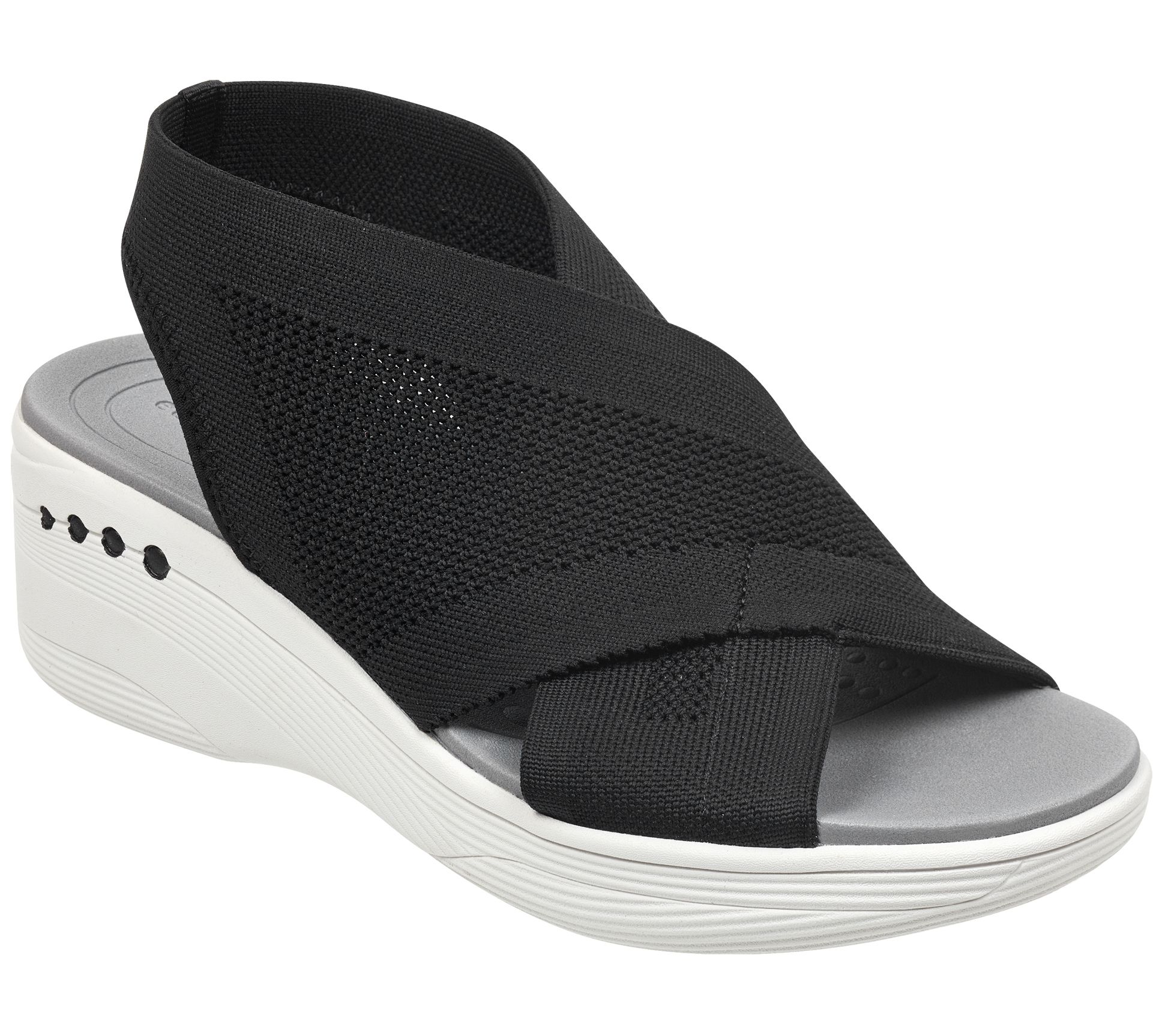 clear flat mules
