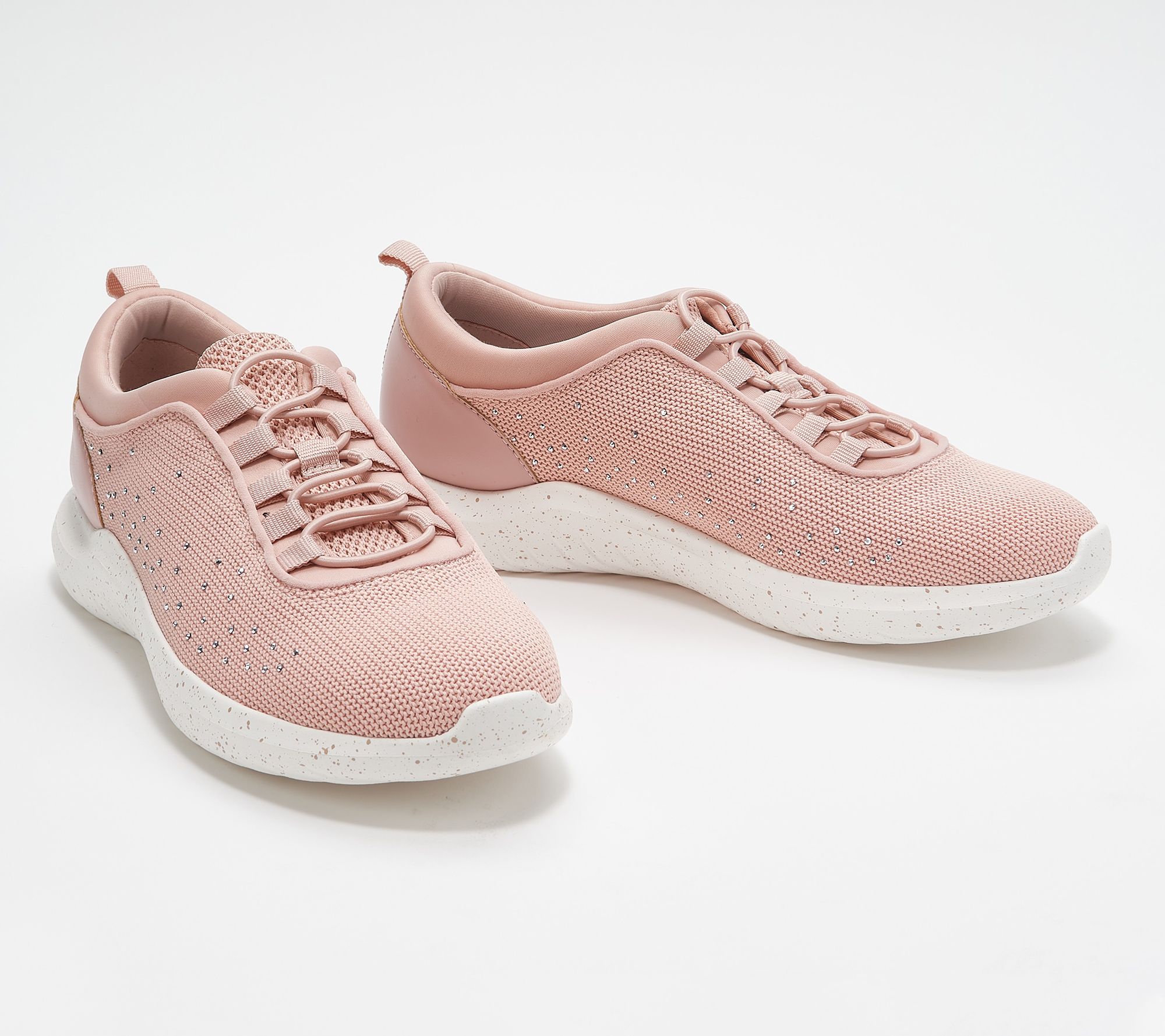 Clarks Cloudsteppers Embellished Bungee Sneakers - Nova Step