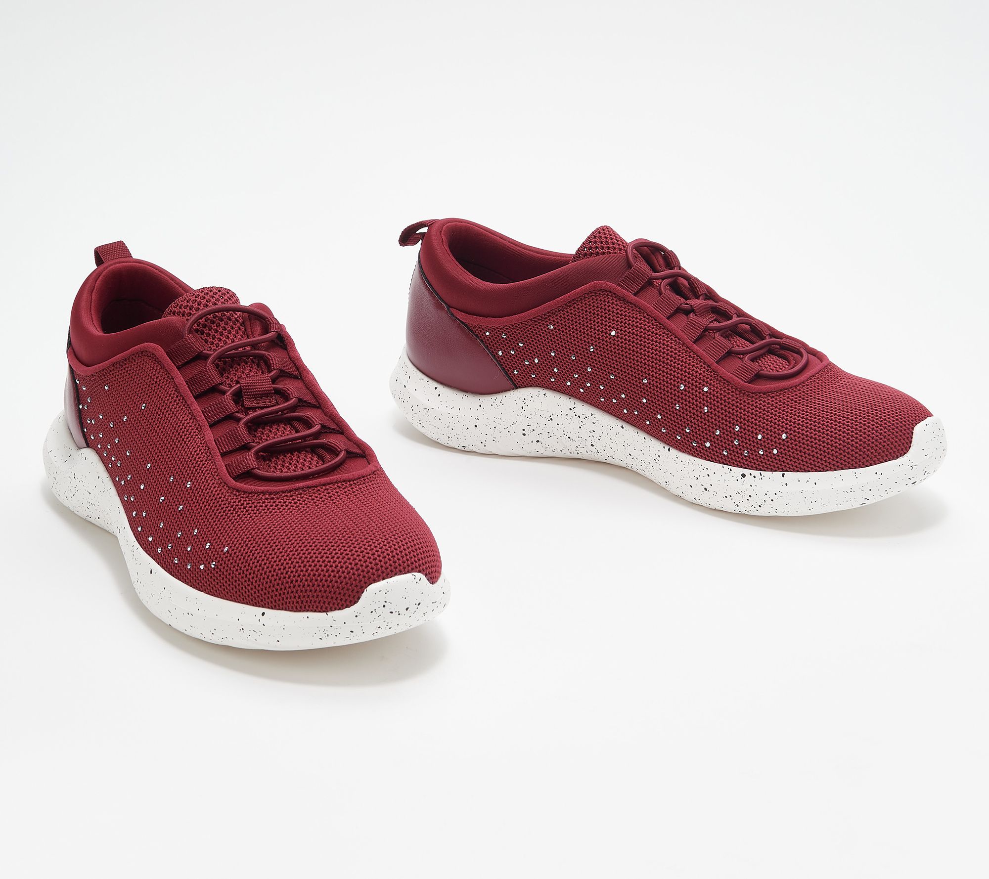 Clarks Cloudsteppers Embellished Bungee Sneakers - Nova Step