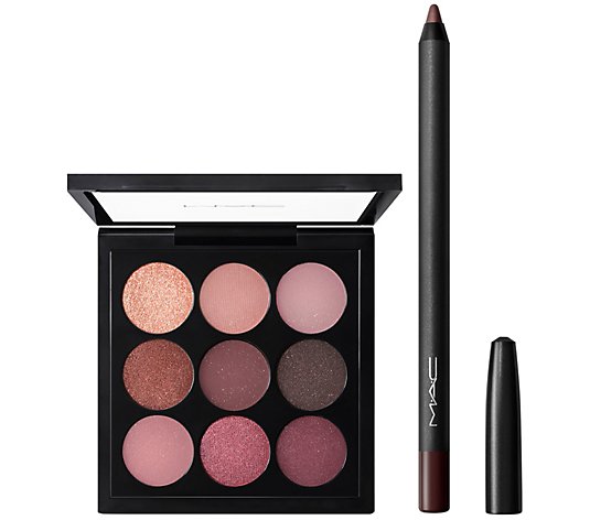 MAC Cosmetics Burgundy X9 Eyeshadow Palette & PP Eyeliner
