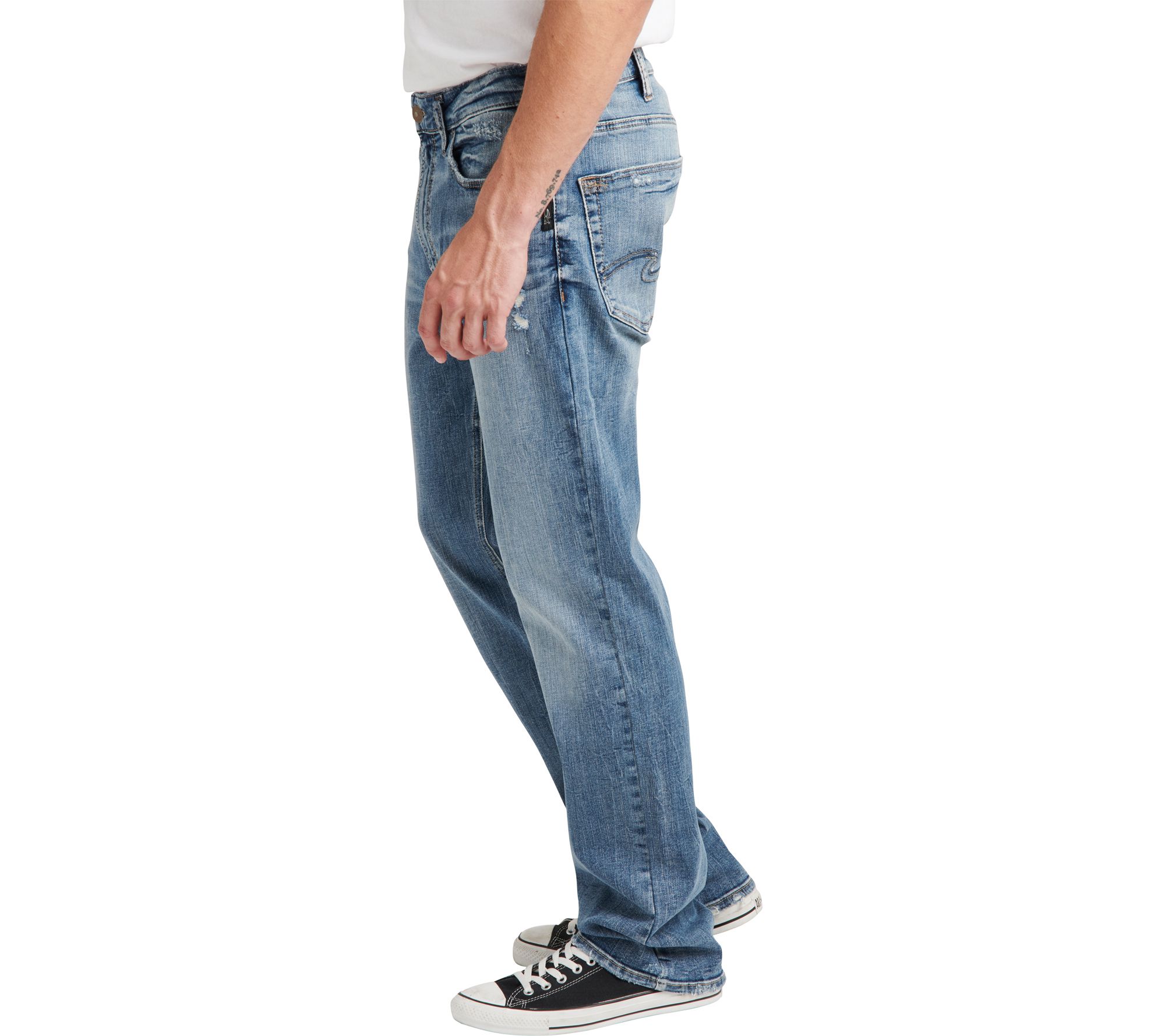 Silver Jeans Co. Grayson Easy Fit Straight LegJeans-SCV265 - QVC.com