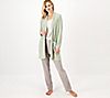Barefoot Dreams CozyChic Lite Essential Cable Cardigan, 2 of 3
