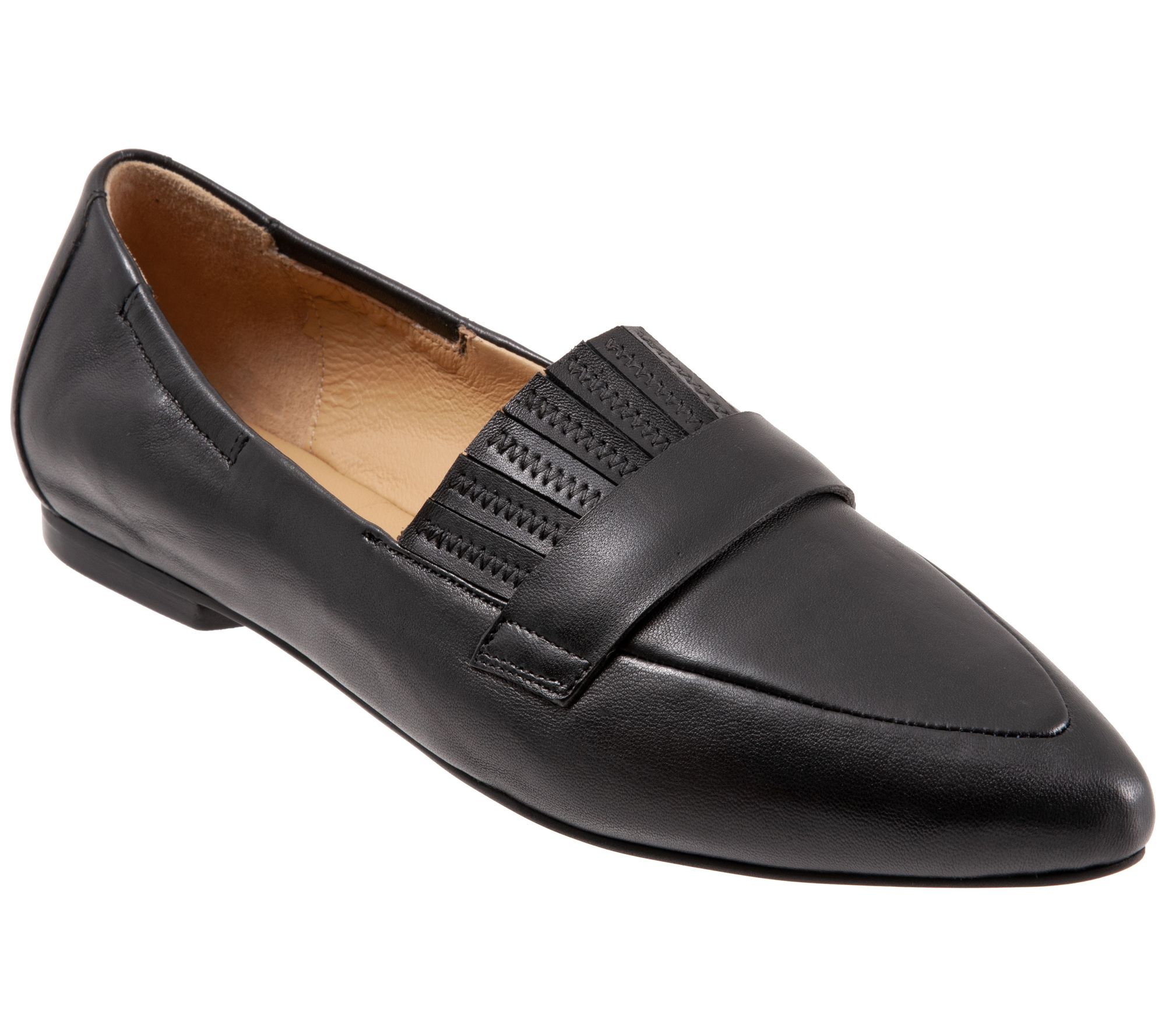 Trotters Pointed Toe Loafers - Emotion