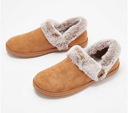 Skechers Cozy Campfire Slippers with Faux Fur - Fresh Toast