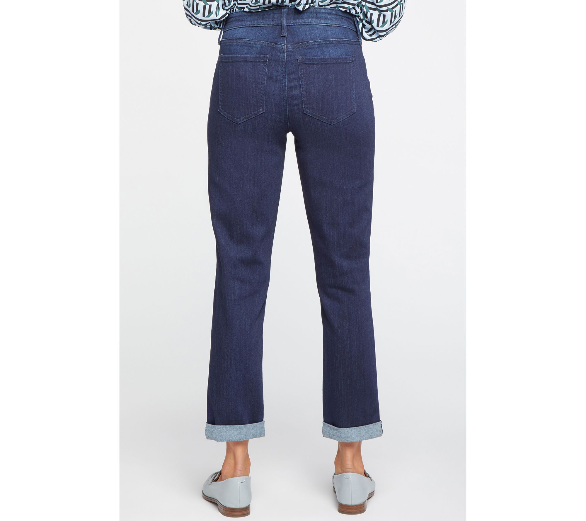 NYDJ Margot Girlfriend Jeans In Sure Stretch Denim QVC Com   A602203.003