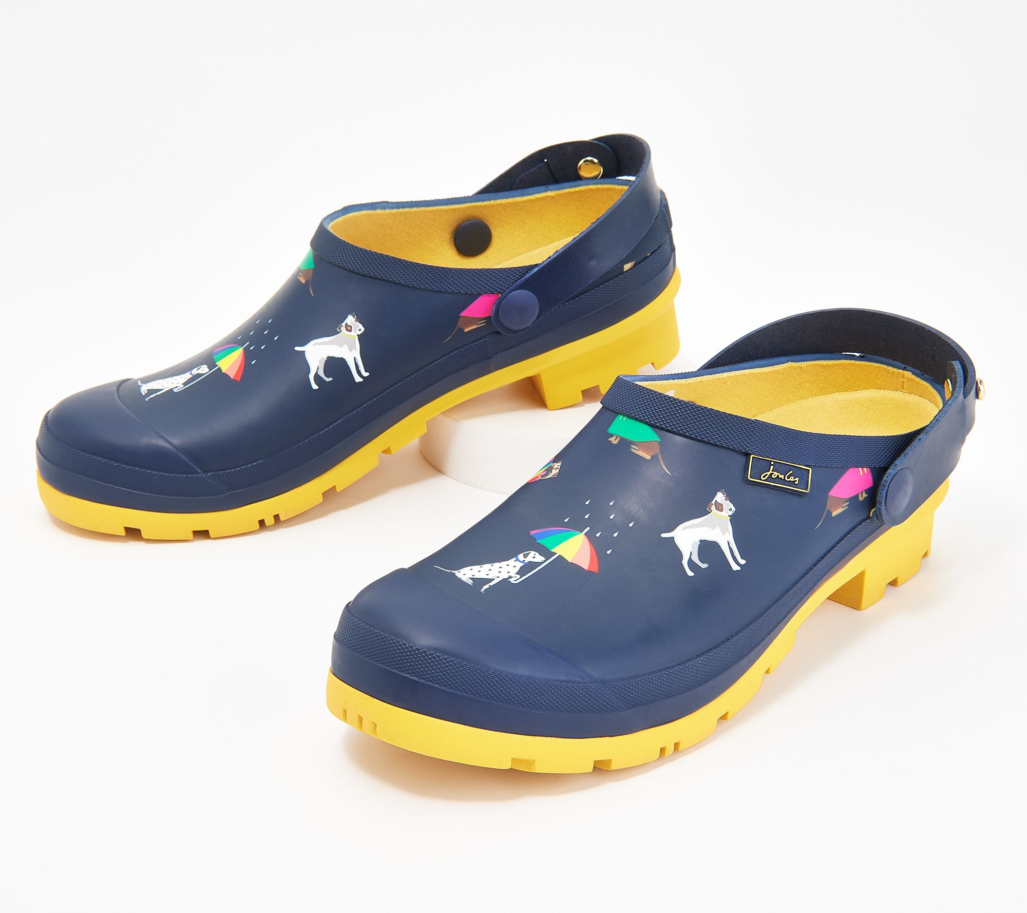 "As Is" Joules Waterproof Clogs with Backstrap - Welly Clog