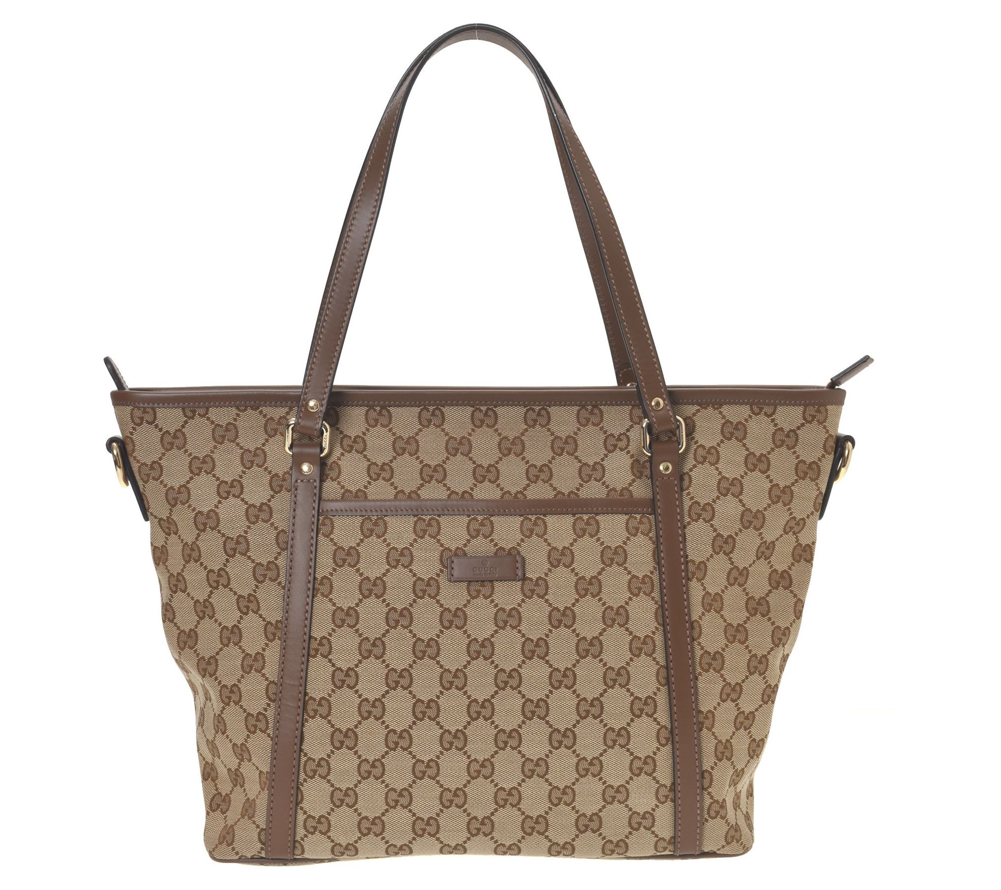 Gucci GG Fabric Canvas Tote Bag