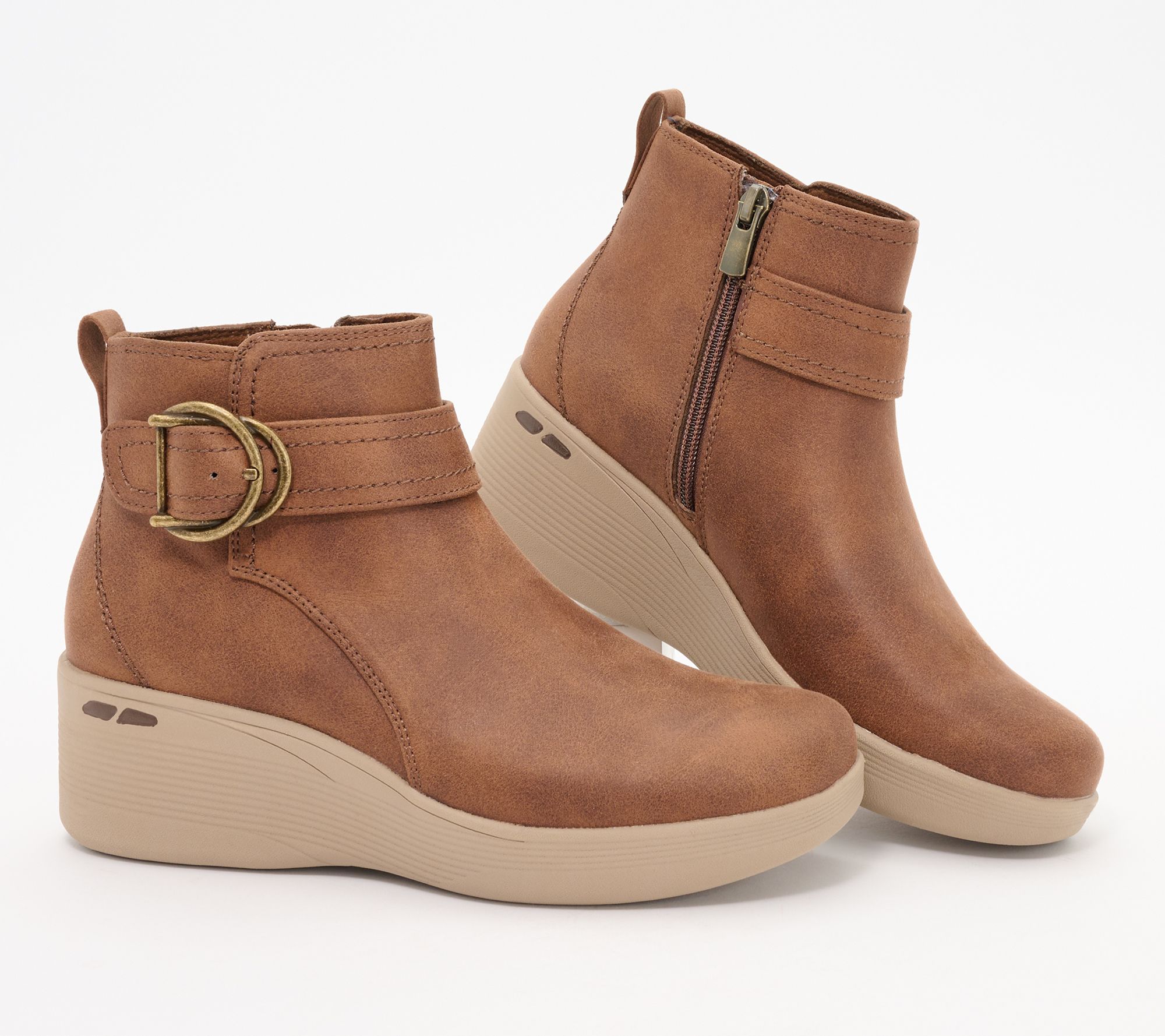 Skechers Ankle Boots - Forever Chic - Forever Chic - QVC.com