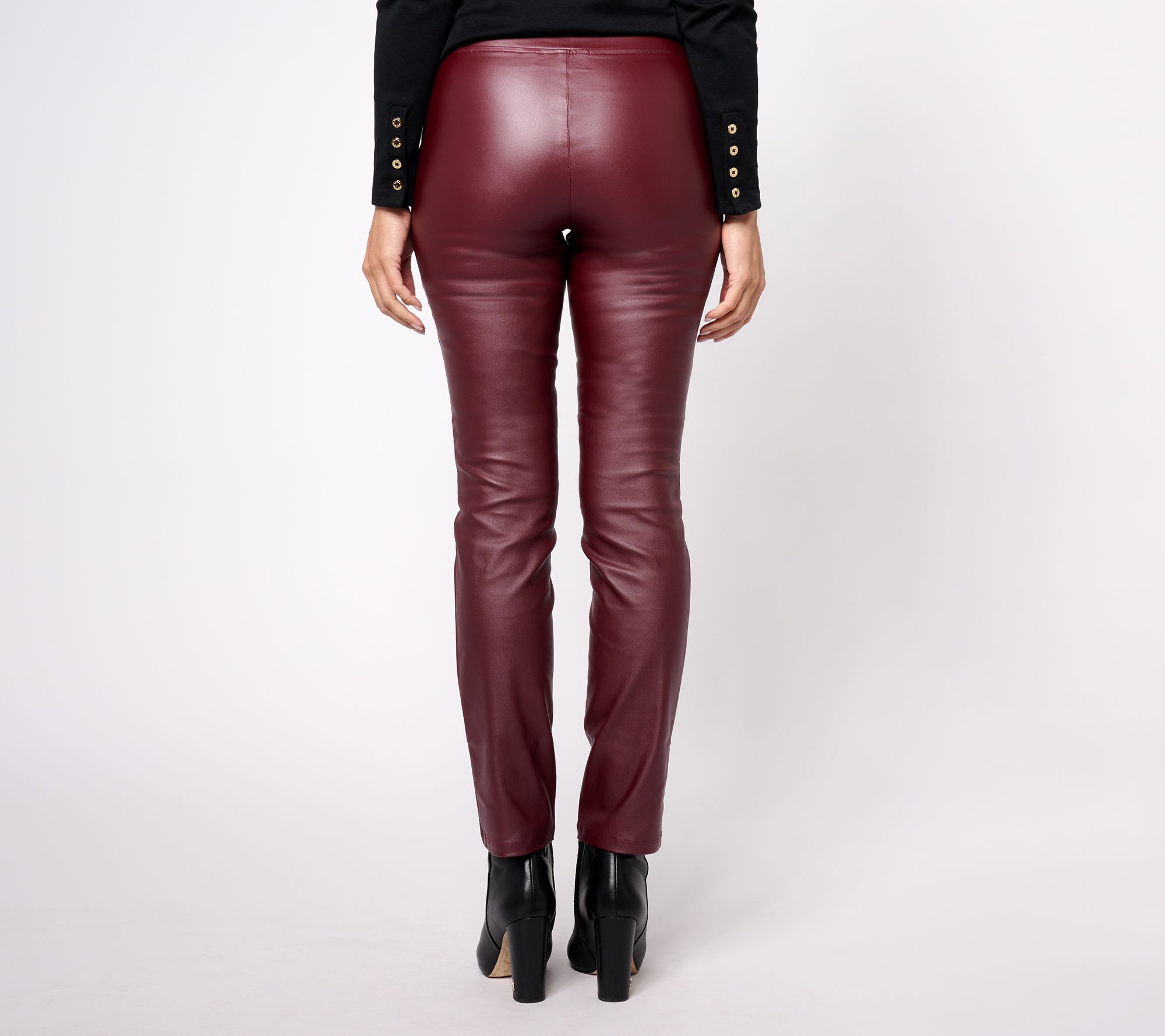 Leather Pants & Trousers  Leather Look Leggings - Rebellious