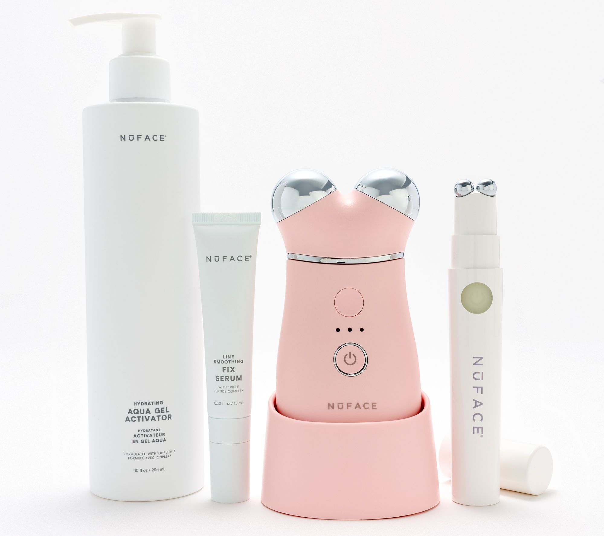 NuFace Trinity+ & The FIX w/ Aqua Gel and The Fix Serum