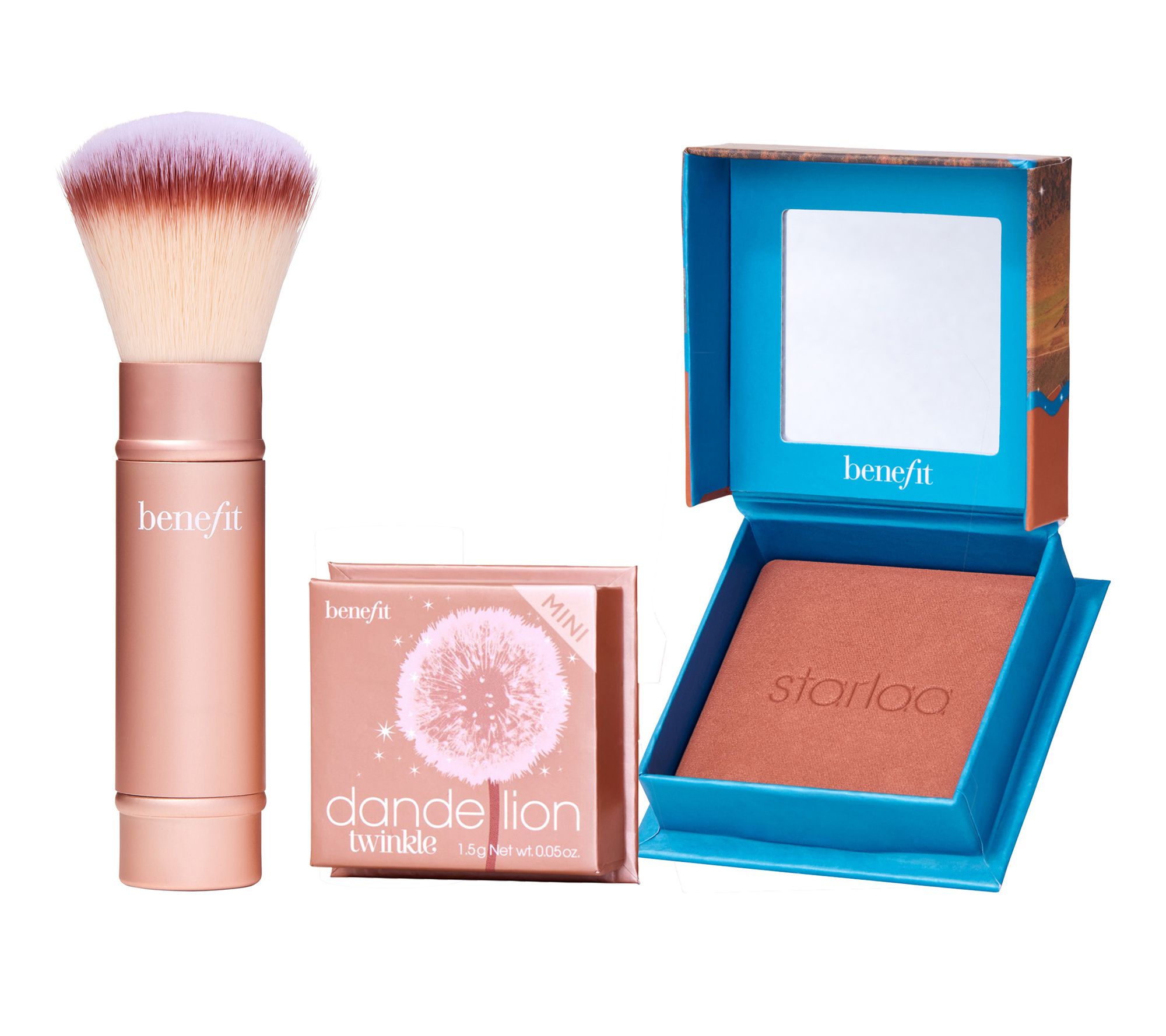 Benefit Cosmetics Blush, Highlighter, and BrushSet