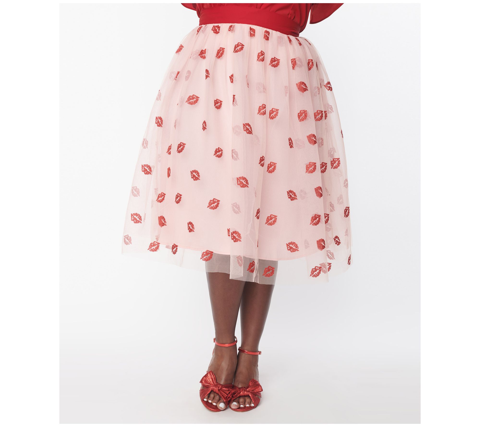 Plus size clearance tulle skirt qvc