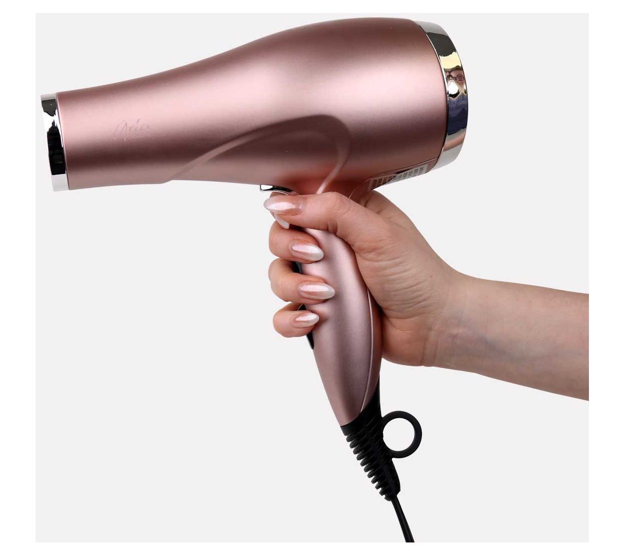 Aria Full Size Ionic Blowdryer - Rose Gold Coll ection