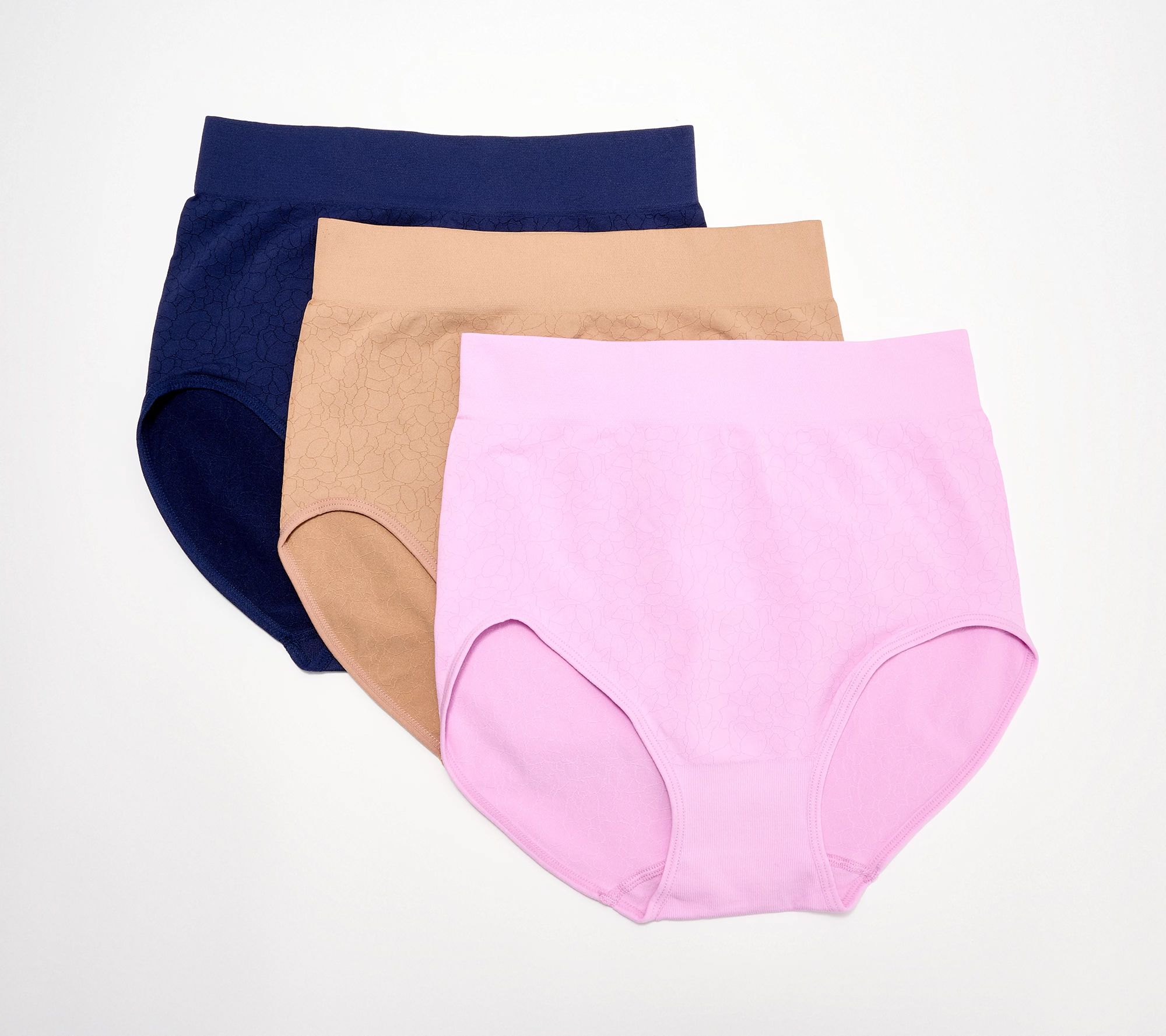 Breezies Cooling Comfort Seamless Brief Panty Set of 3