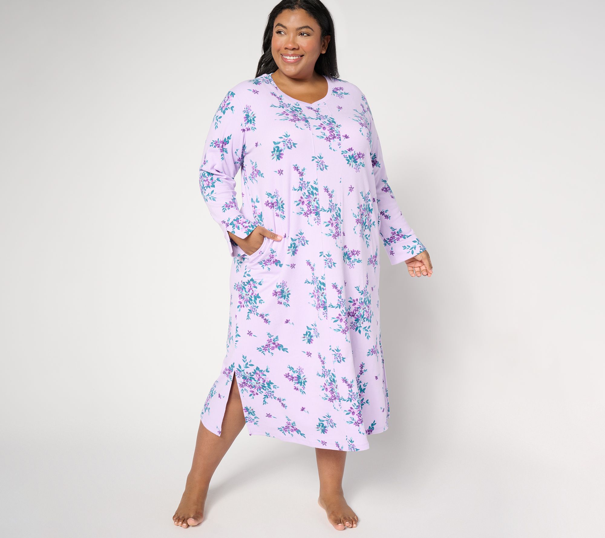 Qvc carole hochman sleepwear sale