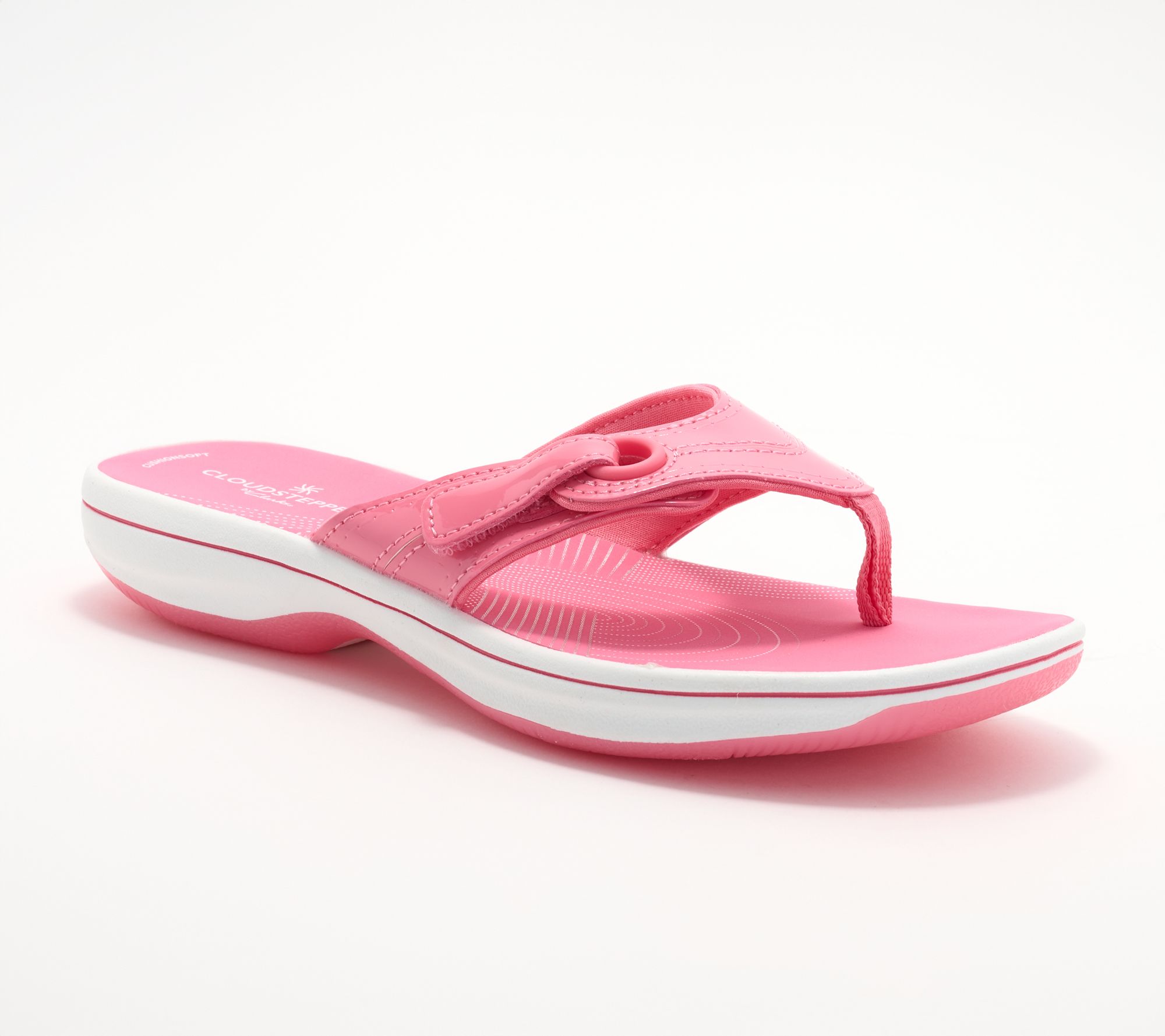 Clarks Cloudsteppers Thong Sandals - Breeze Reyna