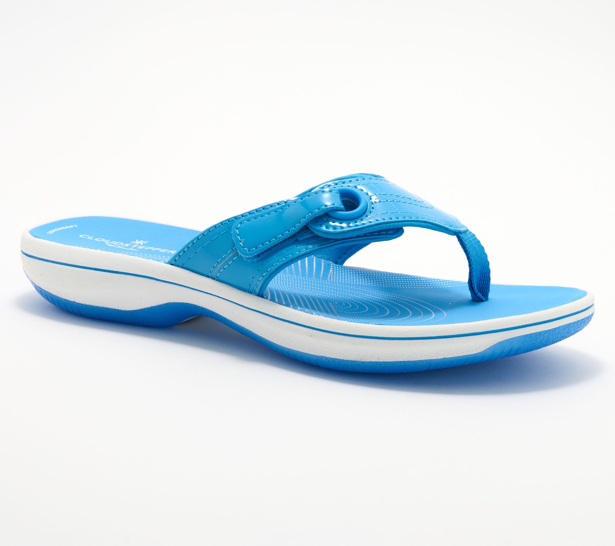 Clarks Cloudsteppers Thong Sandals - Breeze Reyna