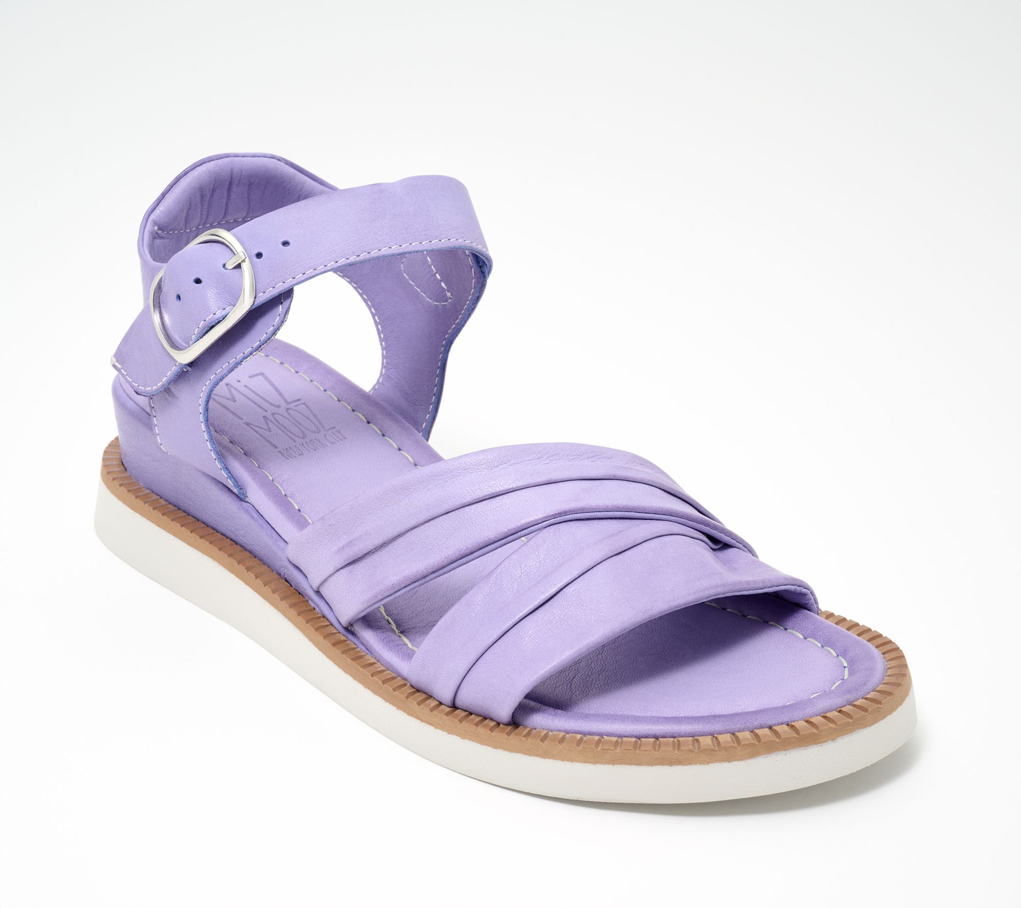 Miz Mooz Leather Ankle strap Sandals - Emelina
