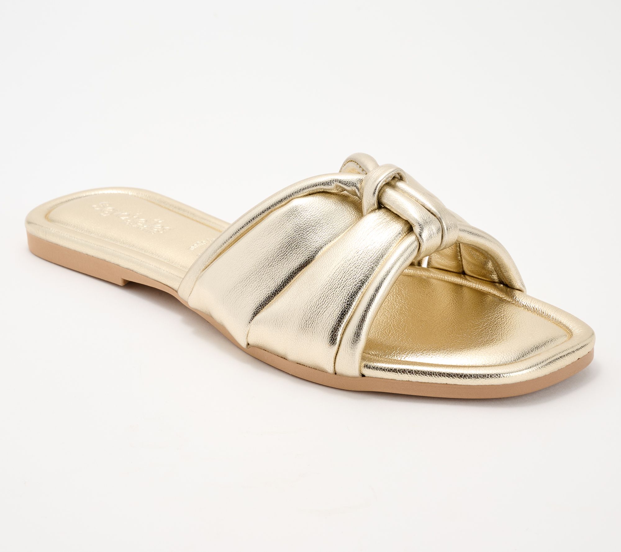 Seychelles Knotted Padded Slides Shades of Cool