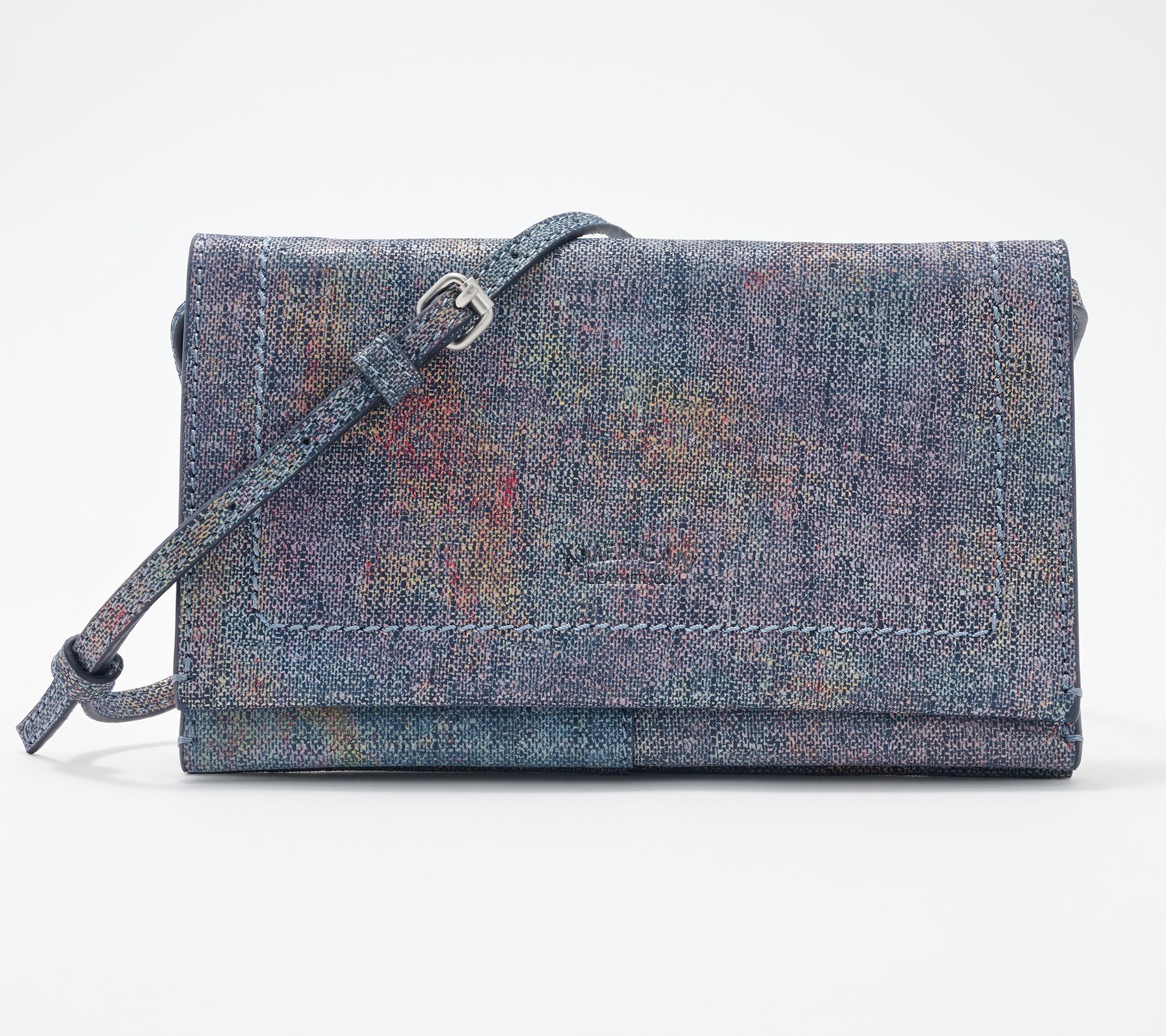 American Leather Co. Teddy Pebble Leather Crossbody