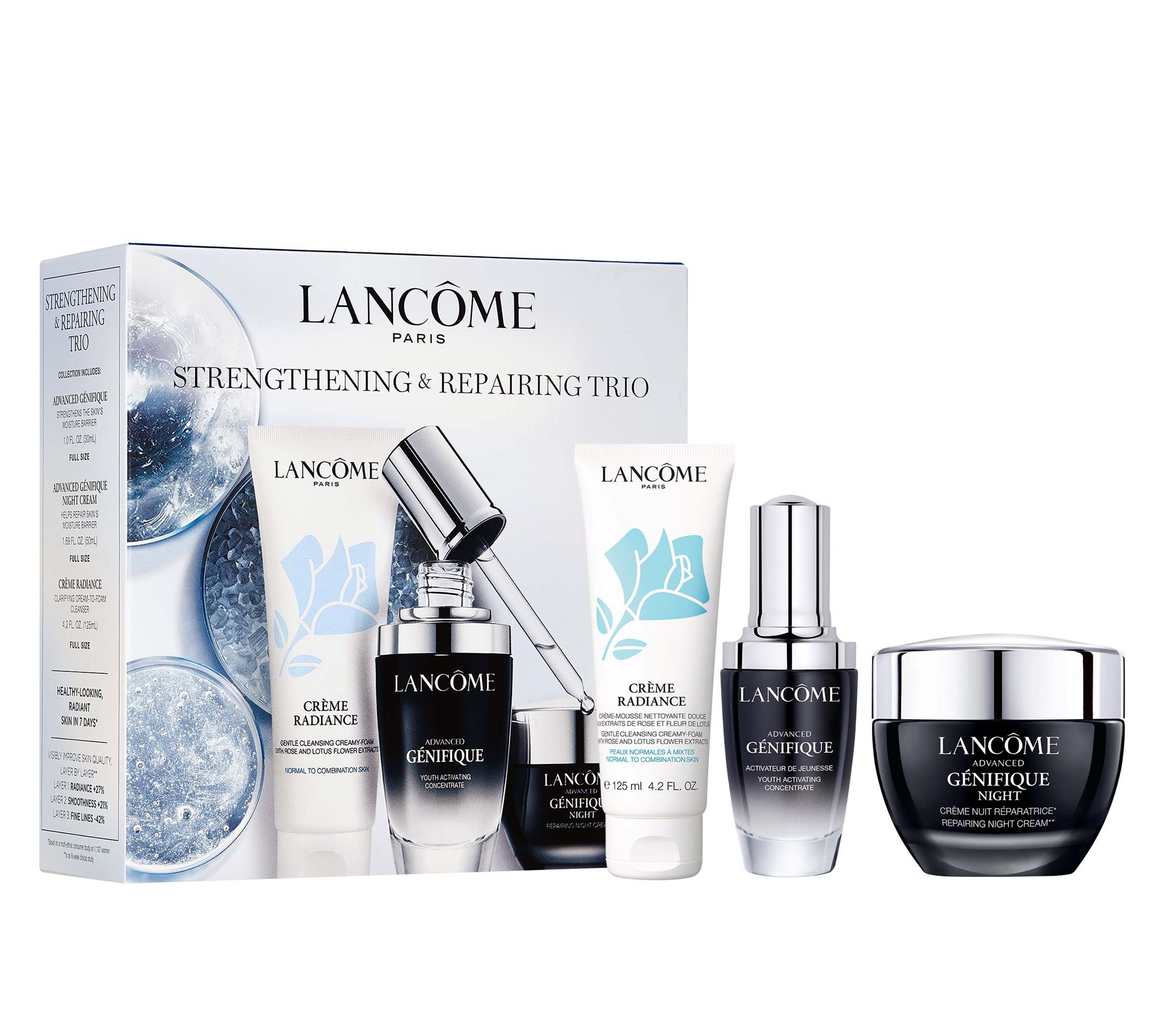 Lancome Strengthening and Repairing Skincare 3Piece Set