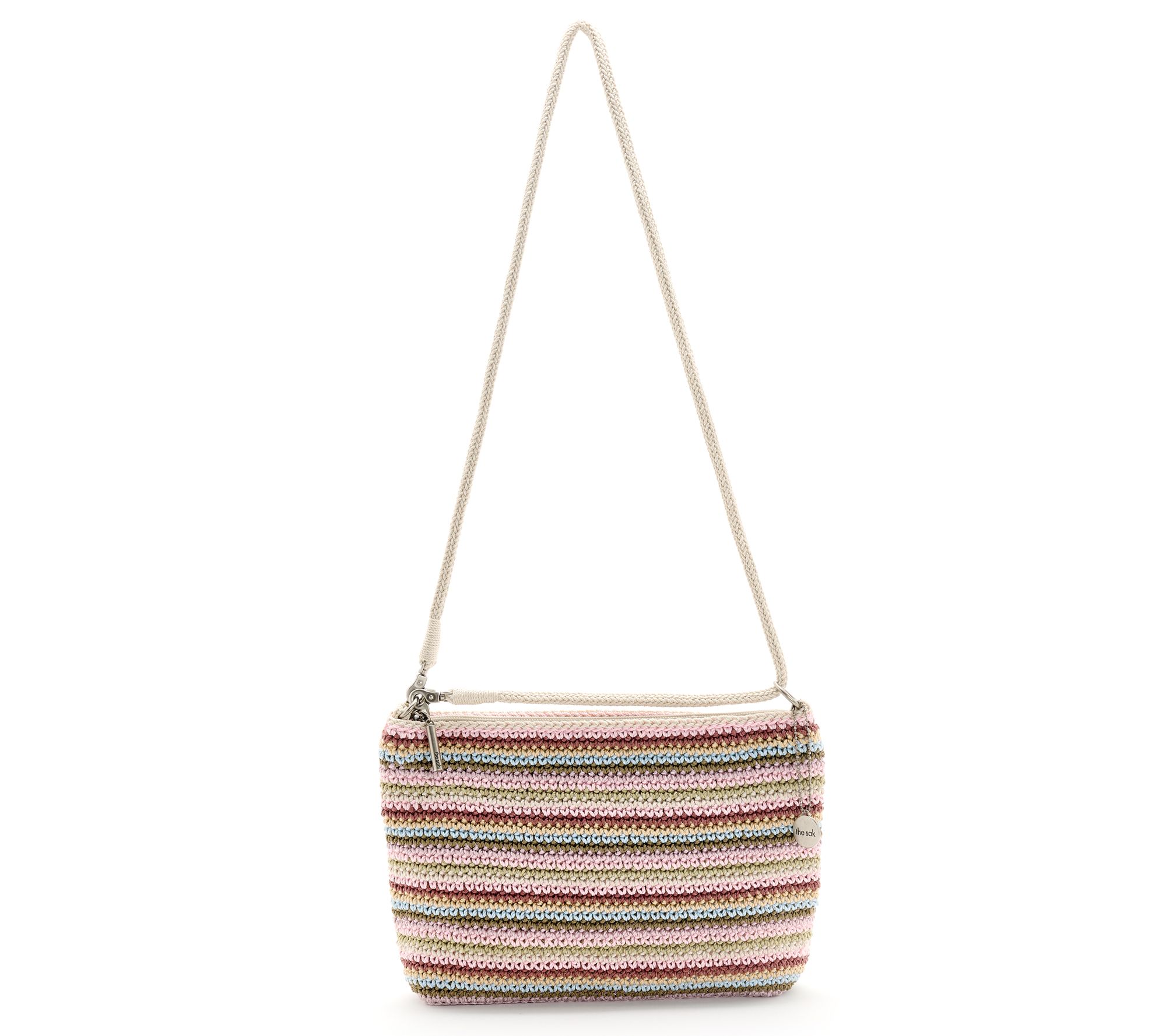 The Sak Lumi Crochet Crossbody Bag