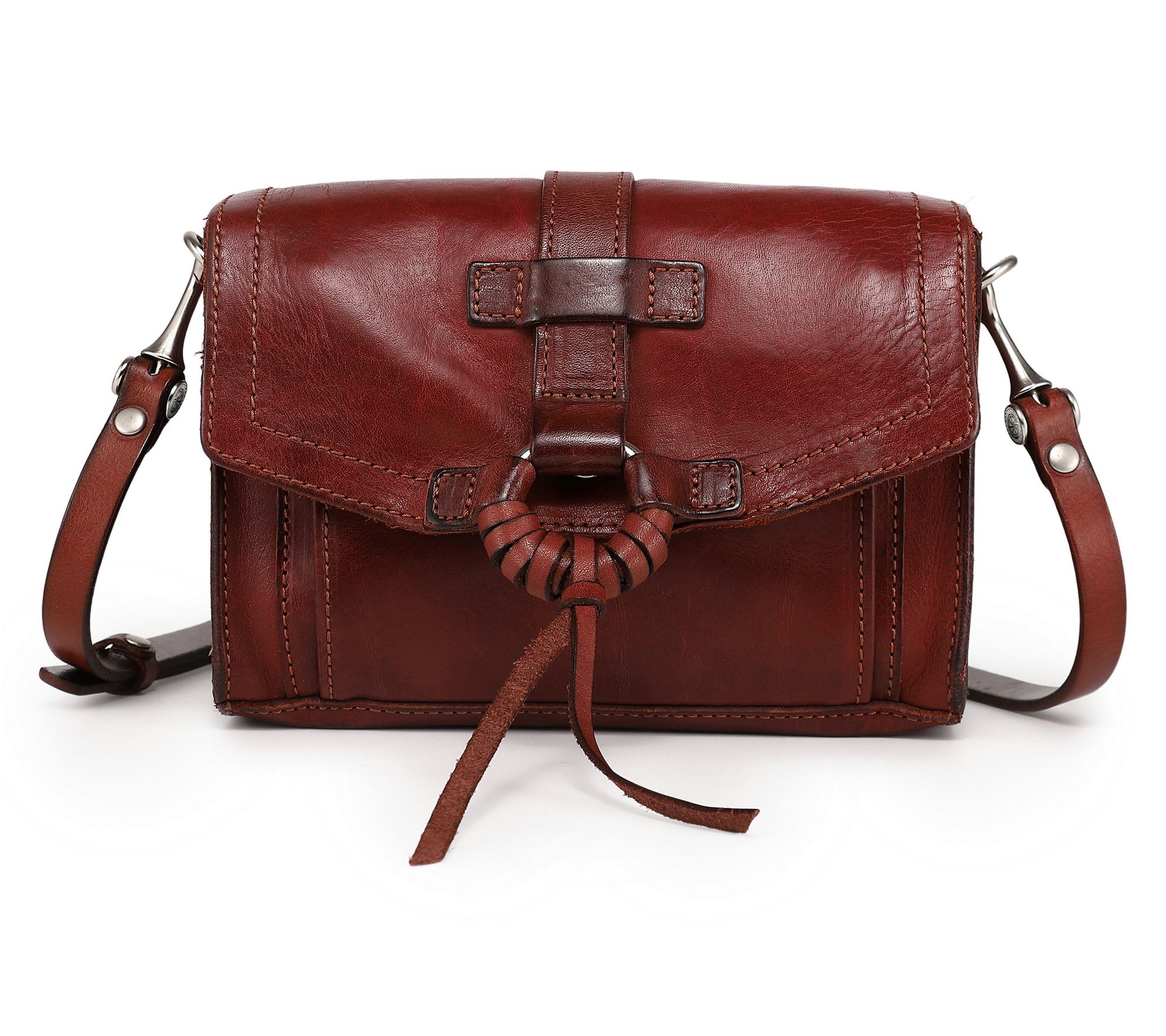 Old Trend Anemone Leather Vintage Adjustable Crossbody