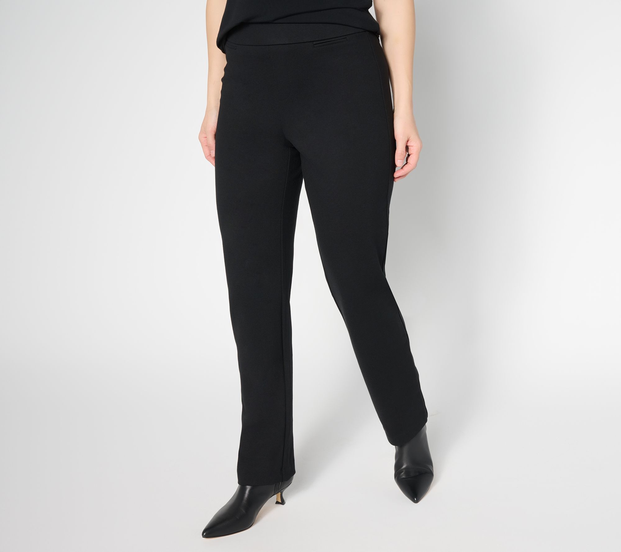 nicole by Nicole Miller Regular Posh Ponte Pull-On Pant